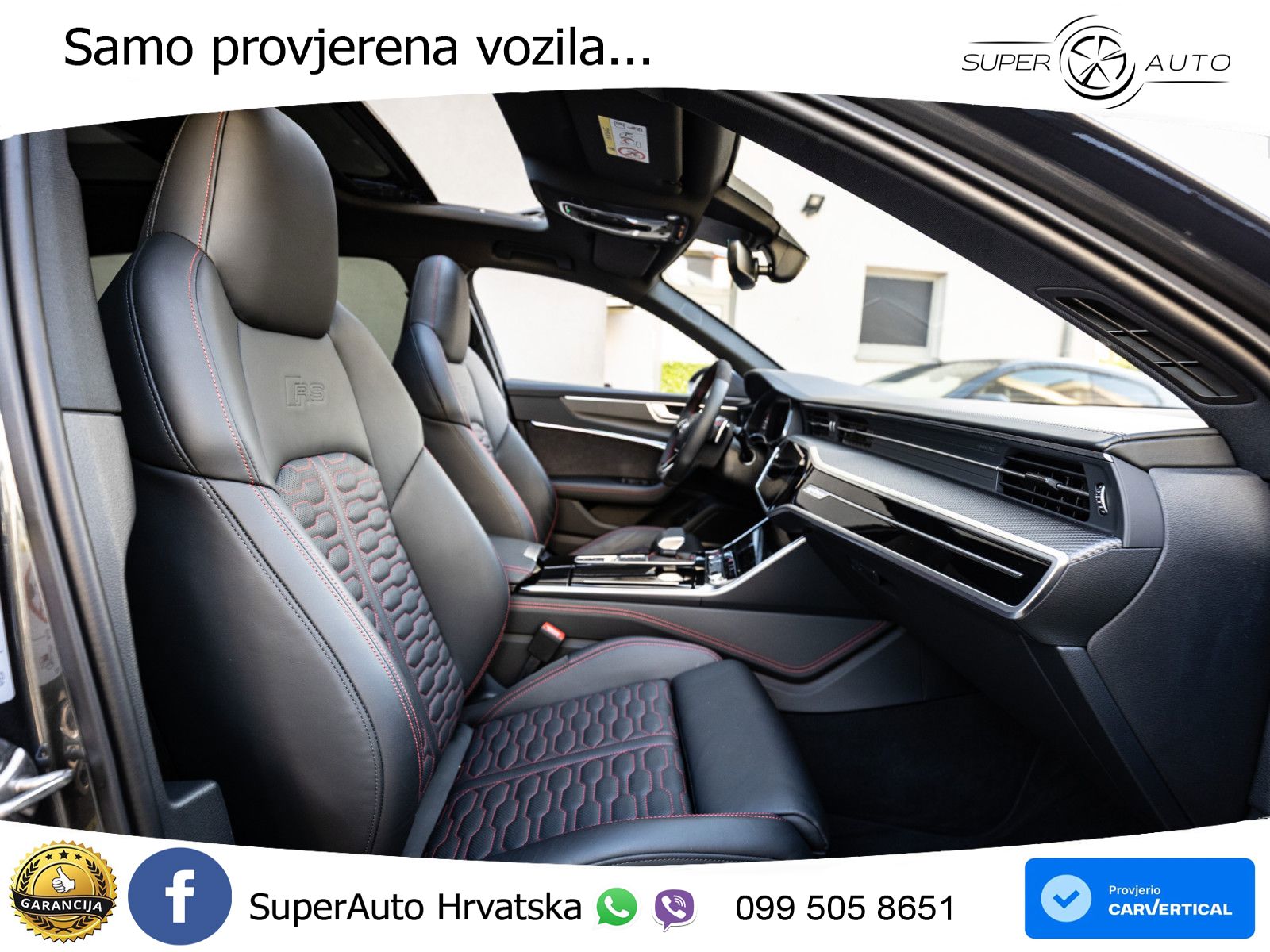 Audi RS6 Avant 4.0 TFSI V8 performance (630 KS)  quattro tiptronic LED+GR SJED+ACC