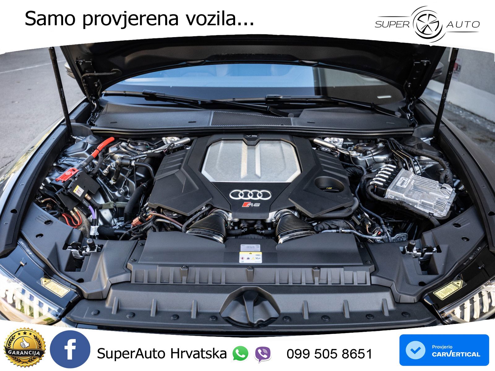 Audi RS6 Avant 4.0 TFSI V8 performance (630 KS)  quattro tiptronic LED+GR SJED+ACC