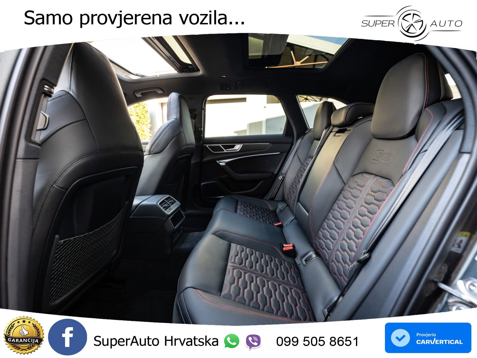 Audi RS6 Avant 4.0 TFSI V8 performance (630 KS)  quattro tiptronic LED+GR SJED+ACC