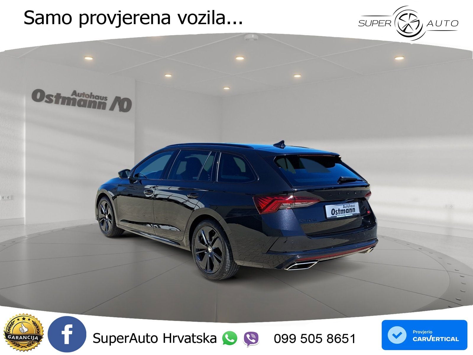 Škoda Octavia Combi RS 2.0 TDI (200 KS) DSG LED+GR SJED+ACC