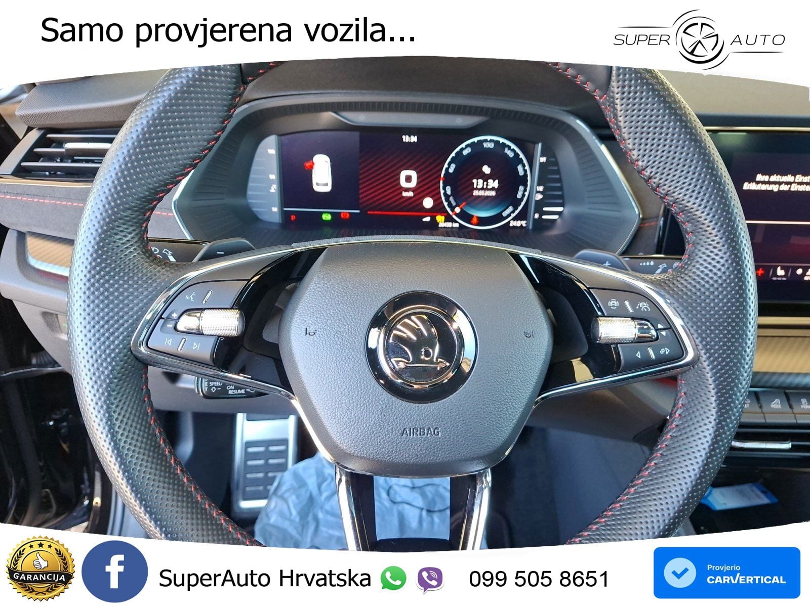 Škoda Octavia Combi RS 2.0 TDI (200 KS) DSG LED+GR SJED+ACC