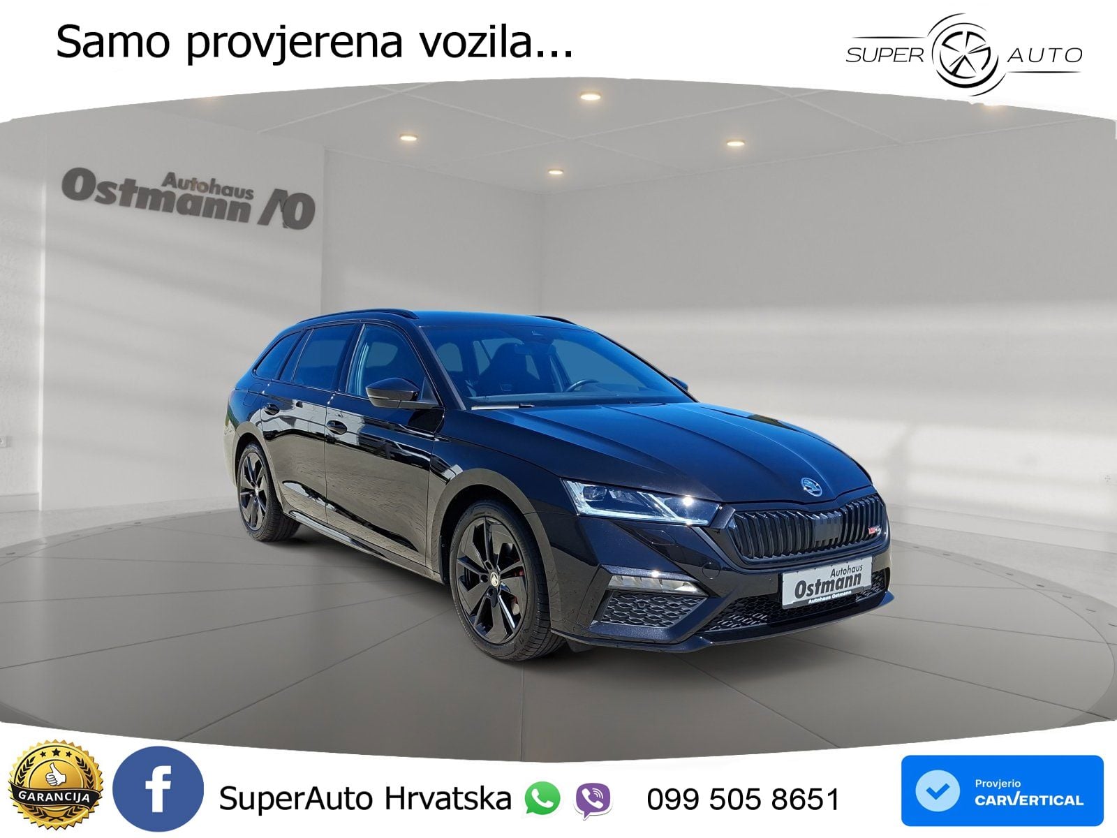 Škoda Octavia Combi RS 2.0 TDI (200 KS) DSG LED+GR SJED+ACC