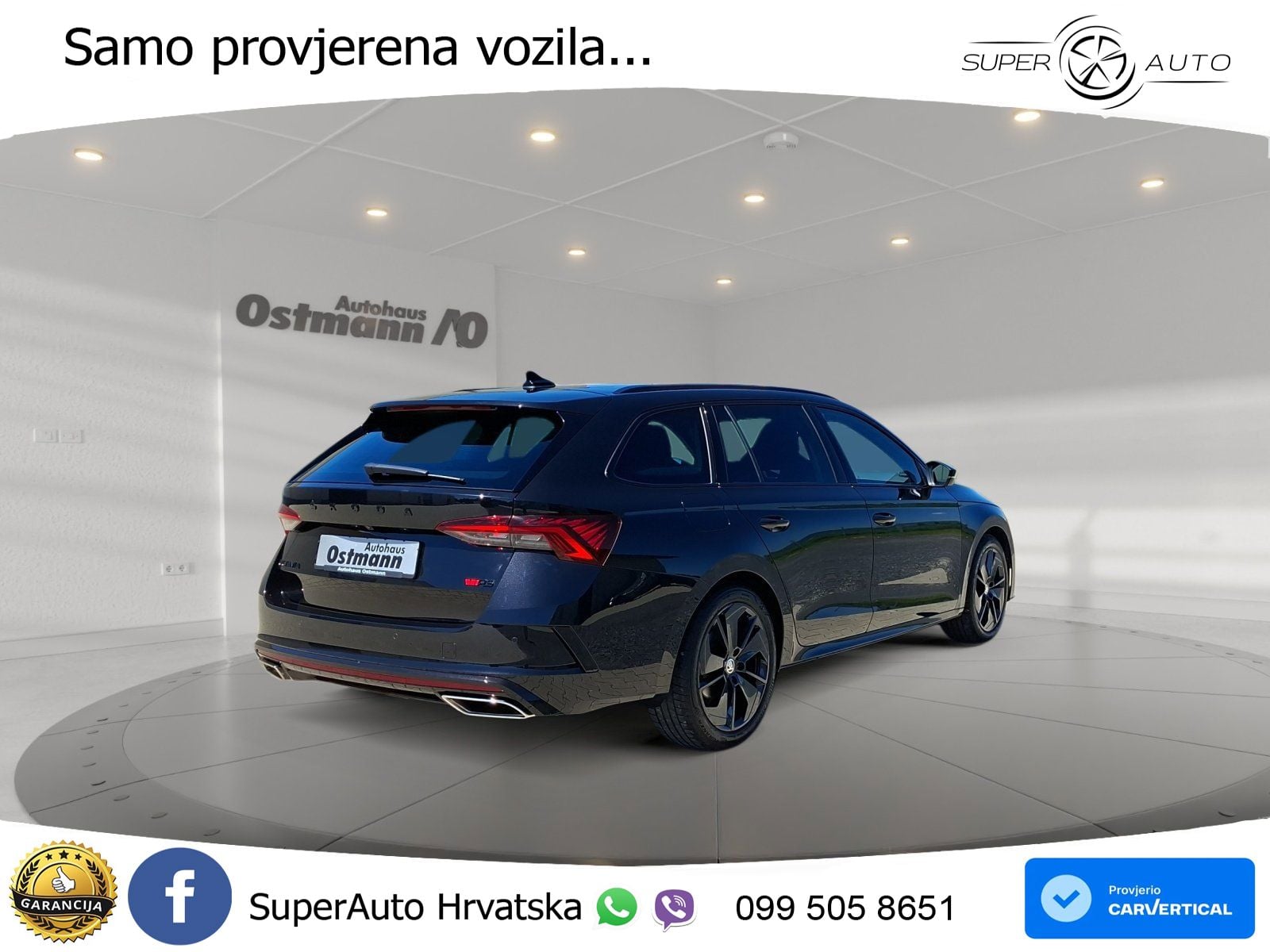 Škoda Octavia Combi RS 2.0 TDI (200 KS) DSG LED+GR SJED+ACC