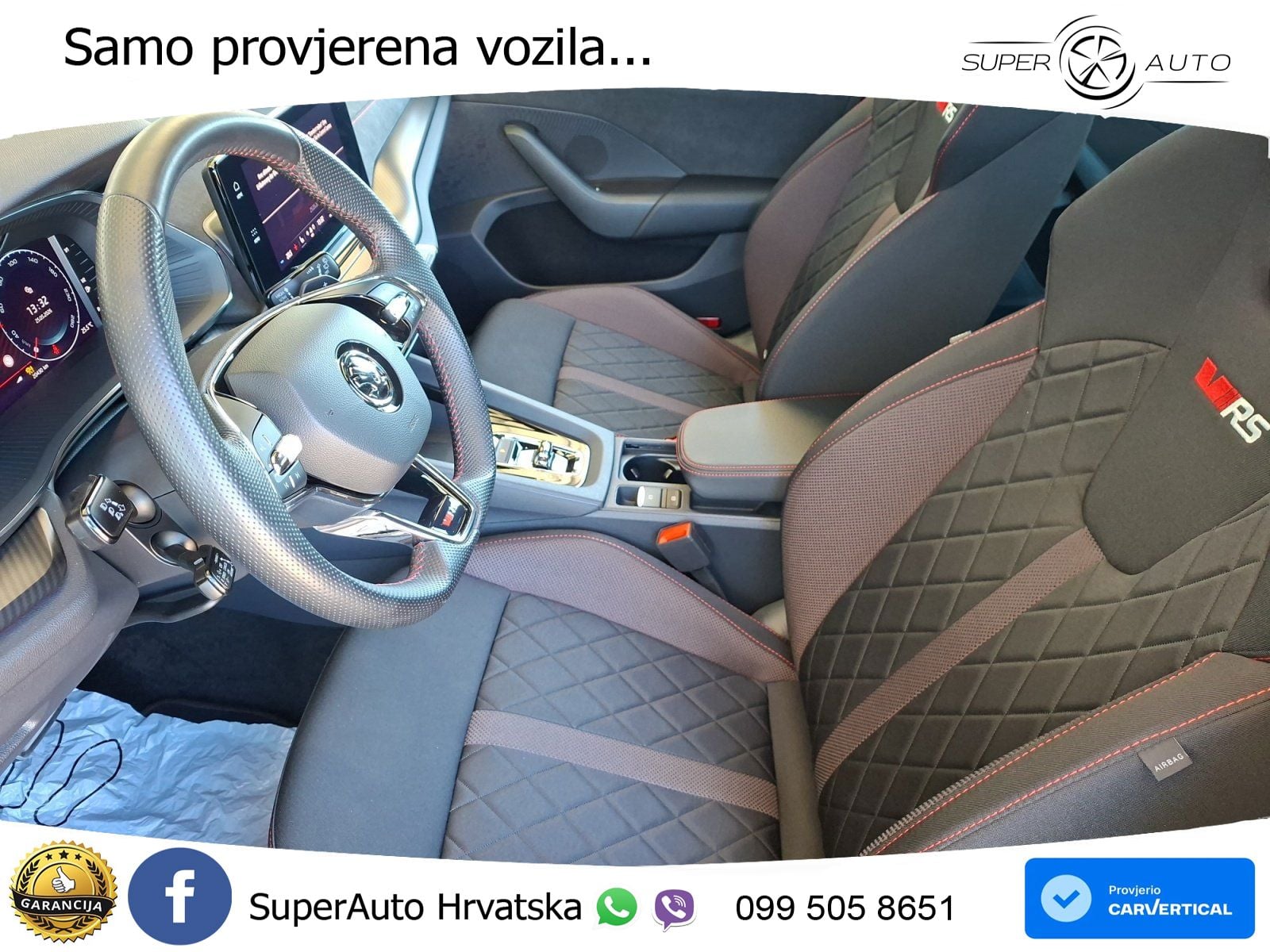 Škoda Octavia Combi RS 2.0 TDI (200 KS) DSG LED+GR SJED+ACC