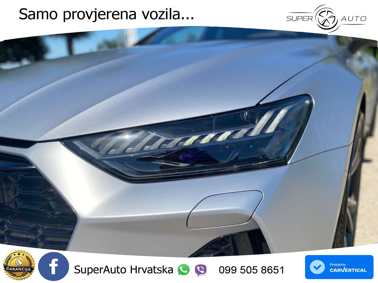 Audi RS7 4.0 TFSI V8 (600 KS) quattro tiptronic LED+GR SJED+ACC