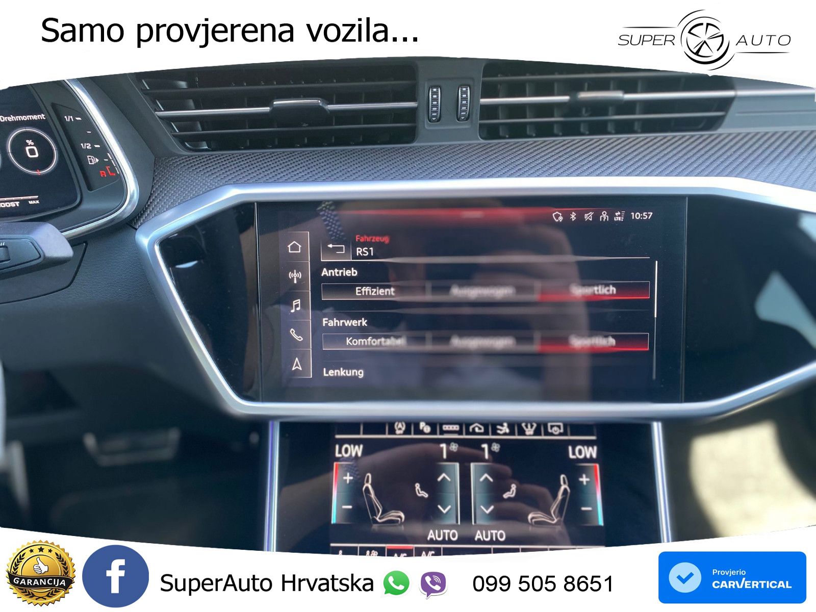 Audi RS7 4.0 TFSI V8 (600 KS) quattro tiptronic LED+GR SJED+ACC