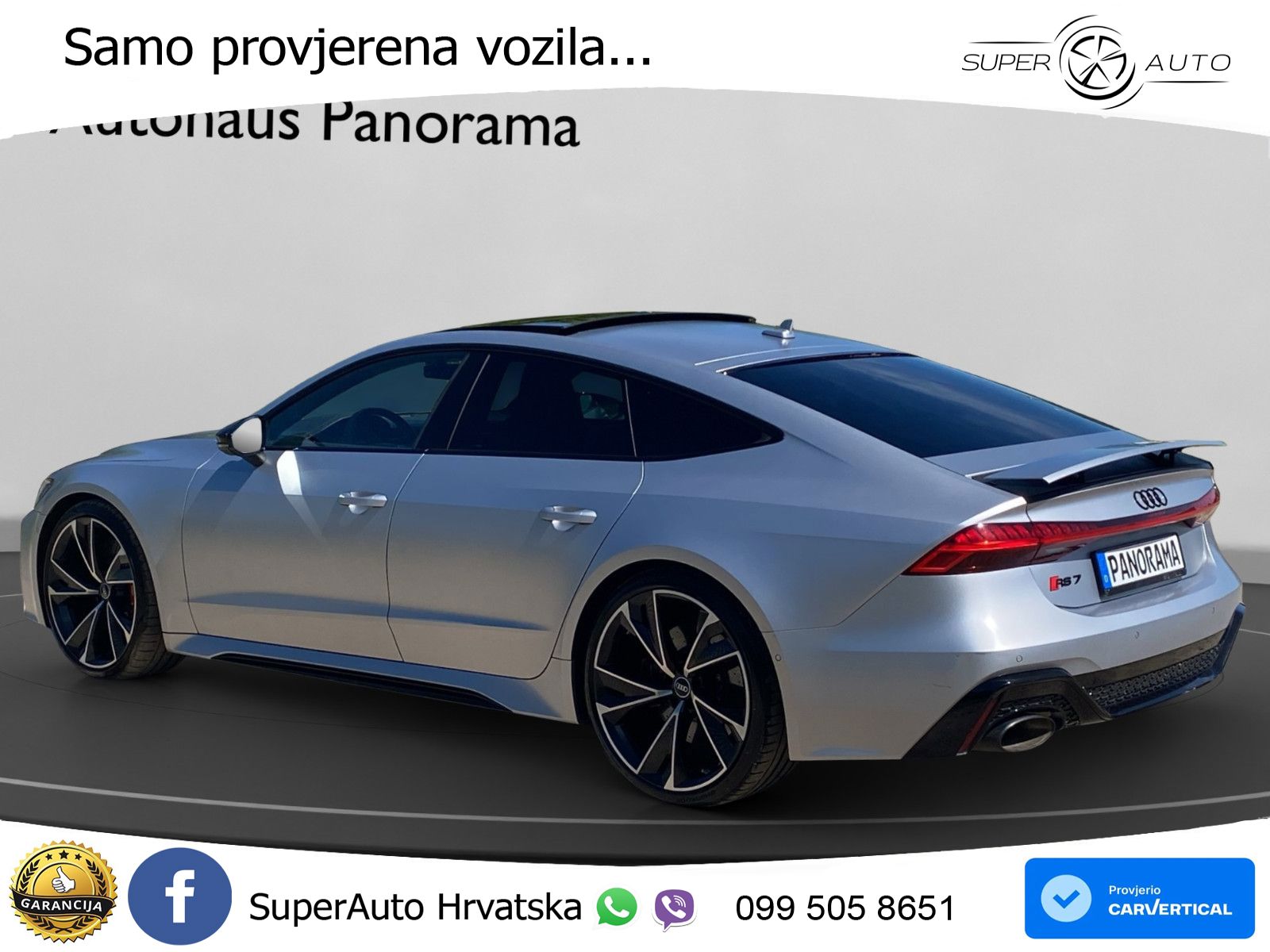 Audi RS7 4.0 TFSI V8 (600 KS) quattro tiptronic LED+GR SJED+ACC