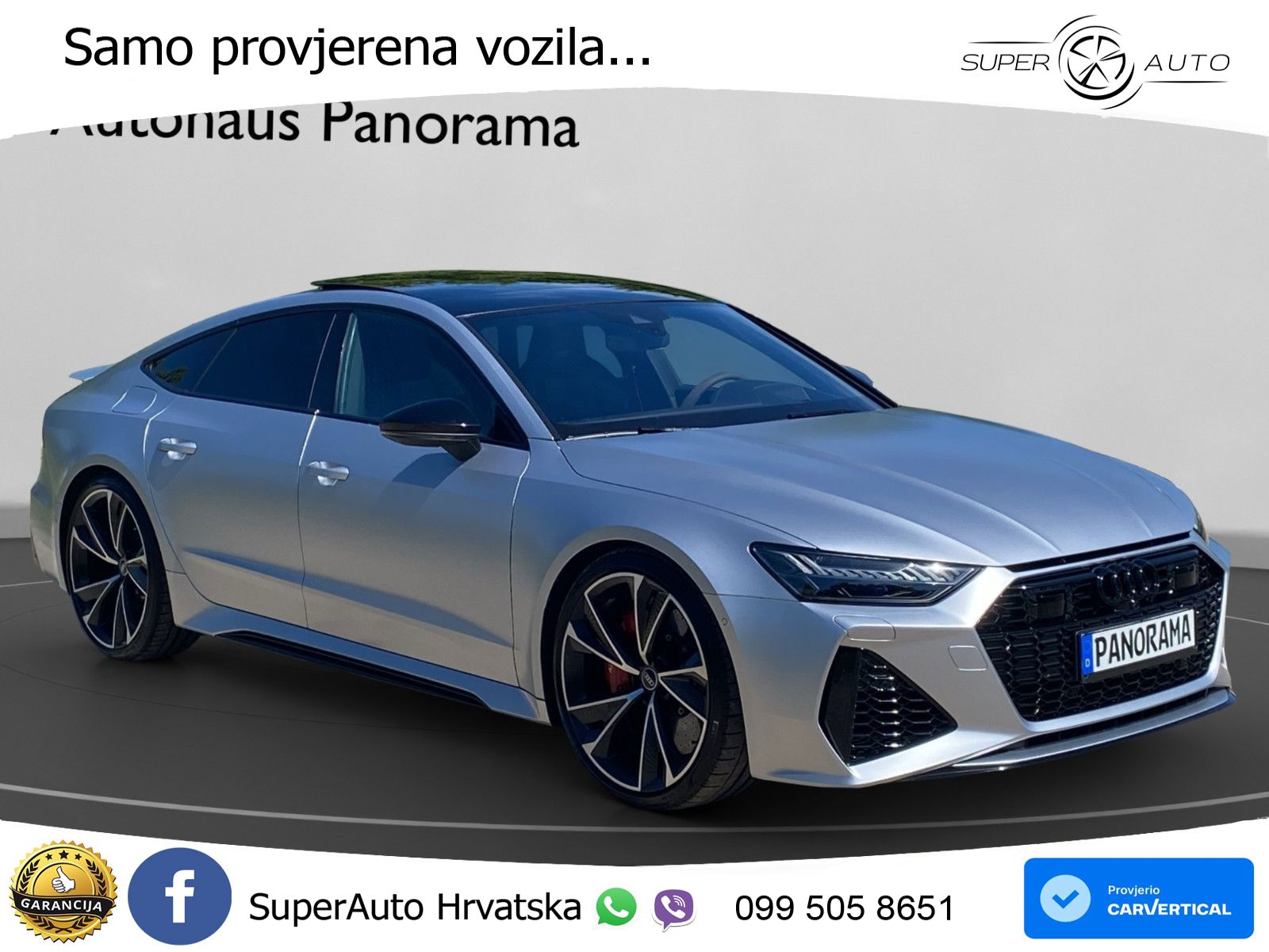 Audi RS7 4.0 TFSI V8 (600 KS) quattro tiptronic LED+GR SJED+ACC