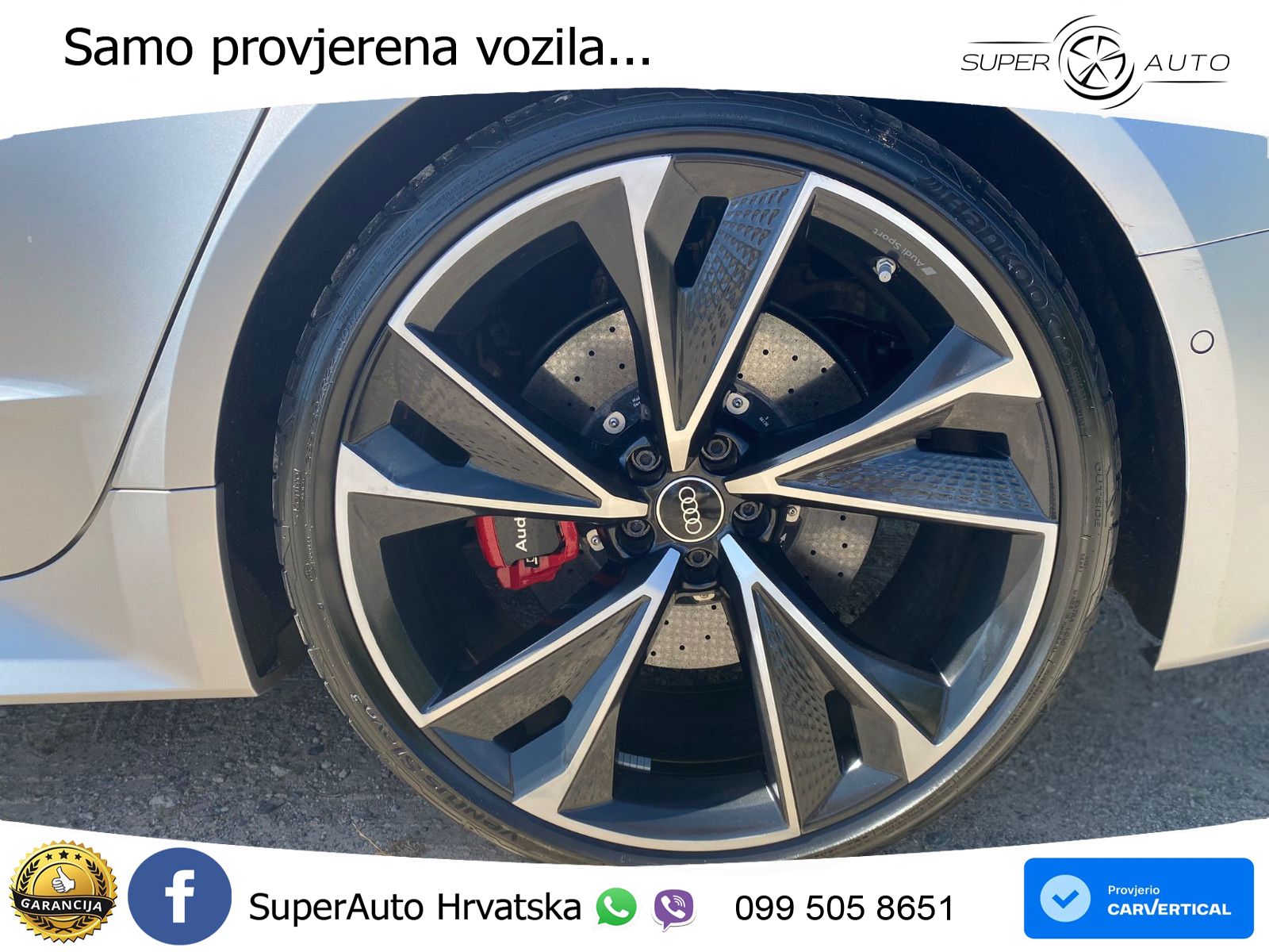 Audi RS7 4.0 TFSI V8 (600 KS) quattro tiptronic LED+GR SJED+ACC