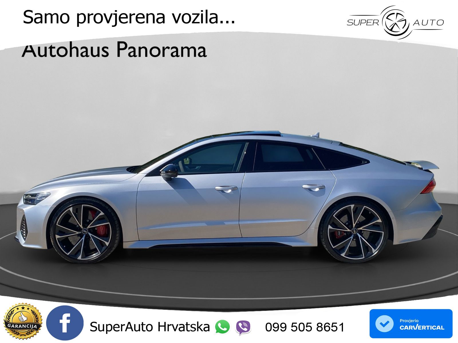Audi RS7 4.0 TFSI V8 (600 KS) quattro tiptronic LED+GR SJED+ACC