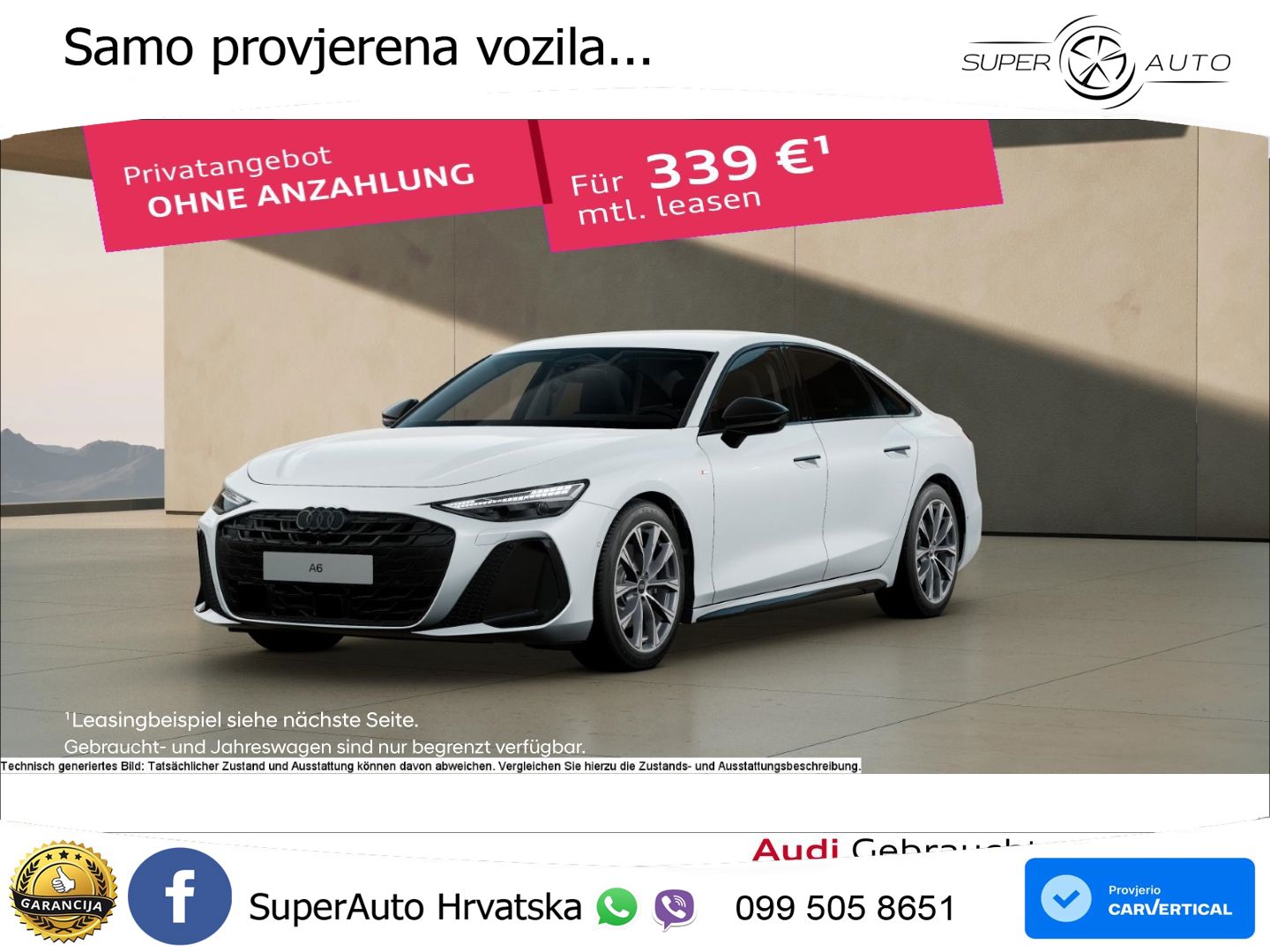 Audi A6 2.0 TFSI (204 KS) S tronic