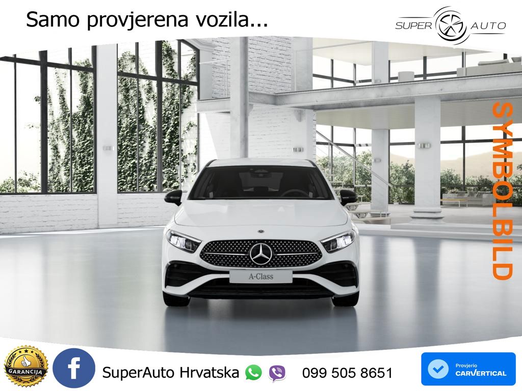Mercedes-Benz A 180d 8G-DCT AMG LED+GR SJED+ACC