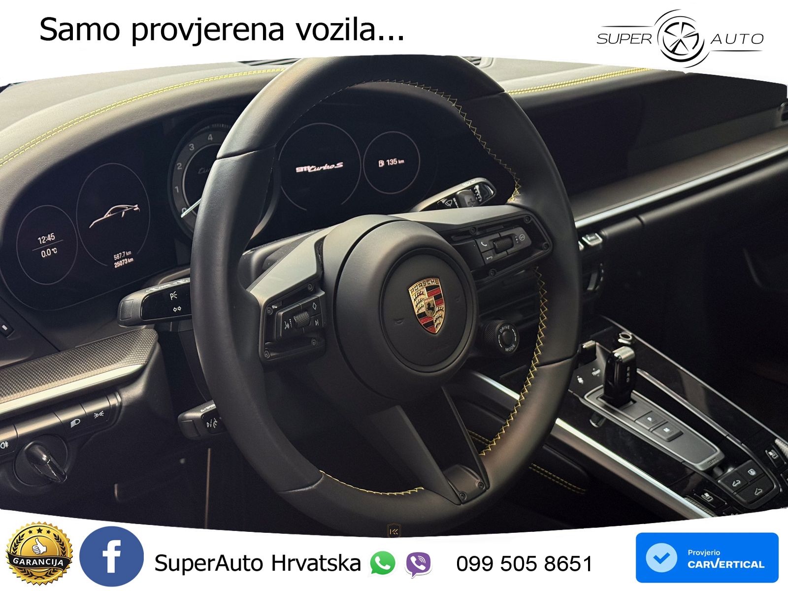 Porsche 911 Turbo S 3.8 (650 KS) PDK MATRIX+GR SJED+KAM