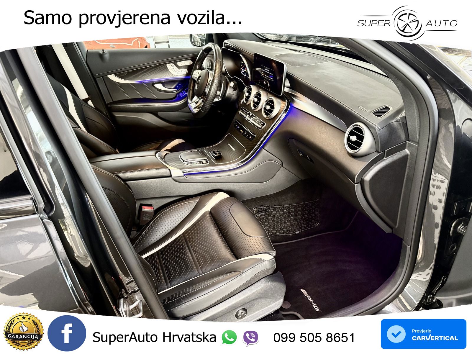 Mercedes GLC Coupe AMG 63 S V8 (510 KS) 4MATIC+ MCT ACC+HEAD+4xGR SJED+360+PANO