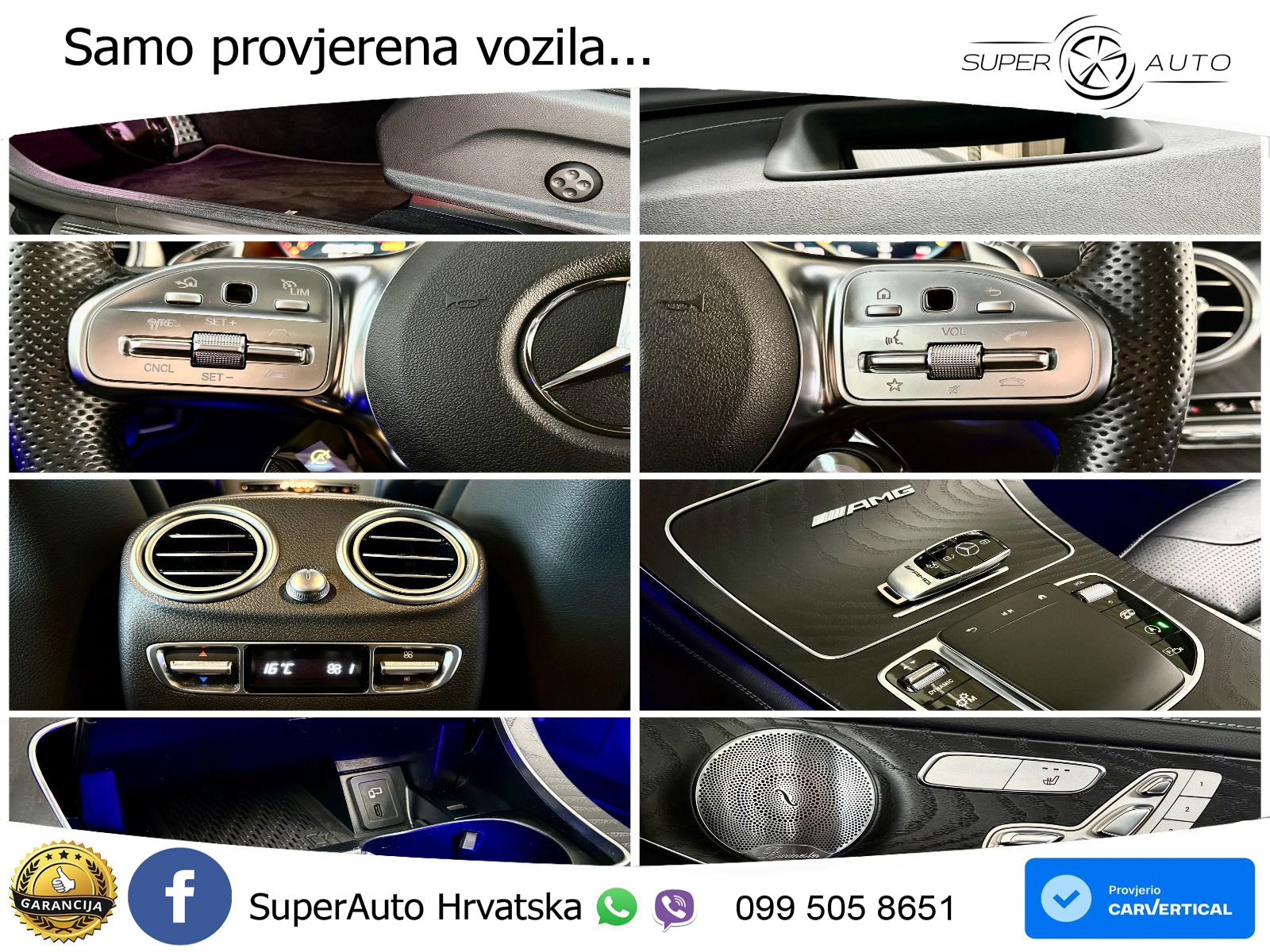 Mercedes GLC Coupe AMG 63 S V8 (510 KS) 4MATIC+ MCT ACC+HEAD+4xGR SJED+360+PANO