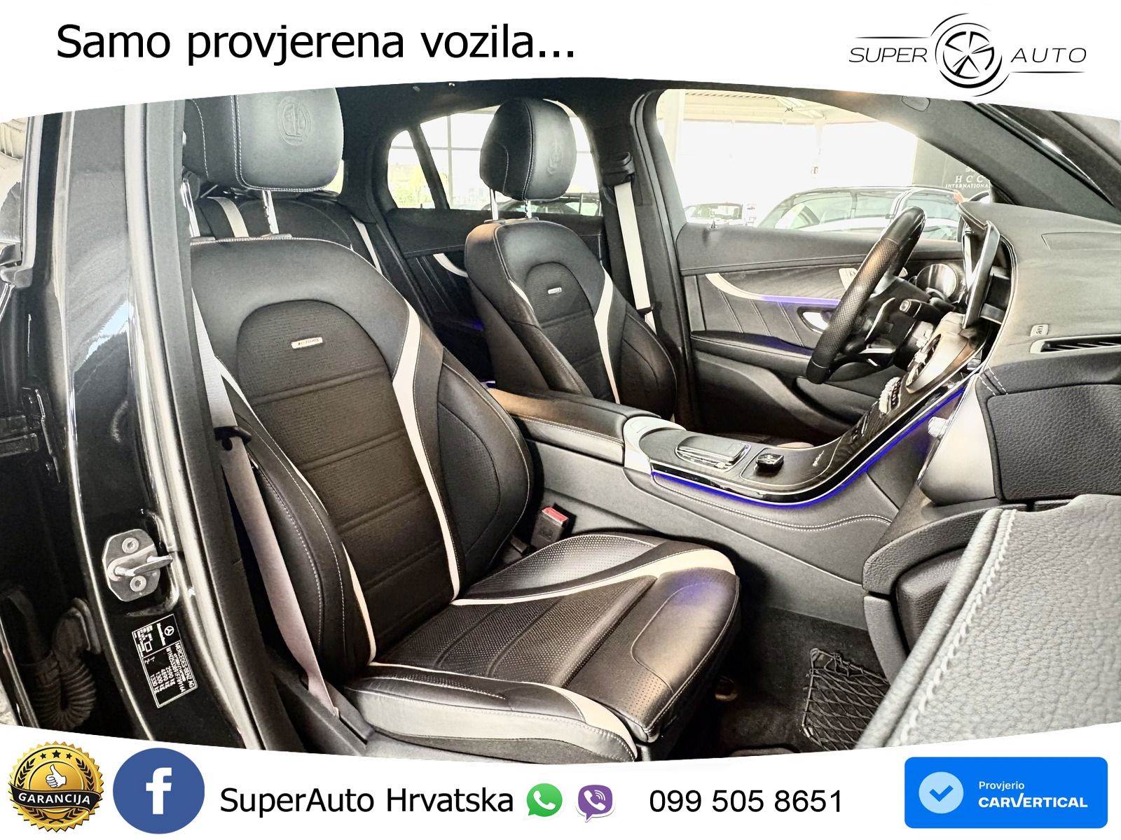 Mercedes GLC Coupe AMG 63 S V8 (510 KS) 4MATIC+ MCT ACC+HEAD+4xGR SJED+360+PANO