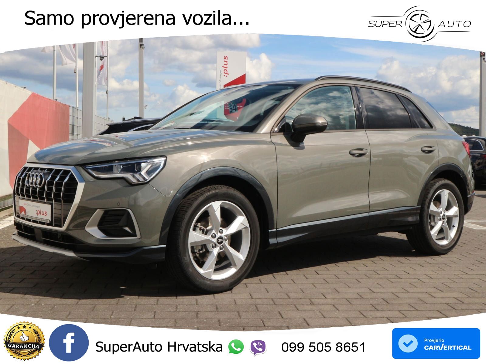 Audi Q3 35 TFSI (150 KS) S tronic advanced LED+GR SJED+ACC