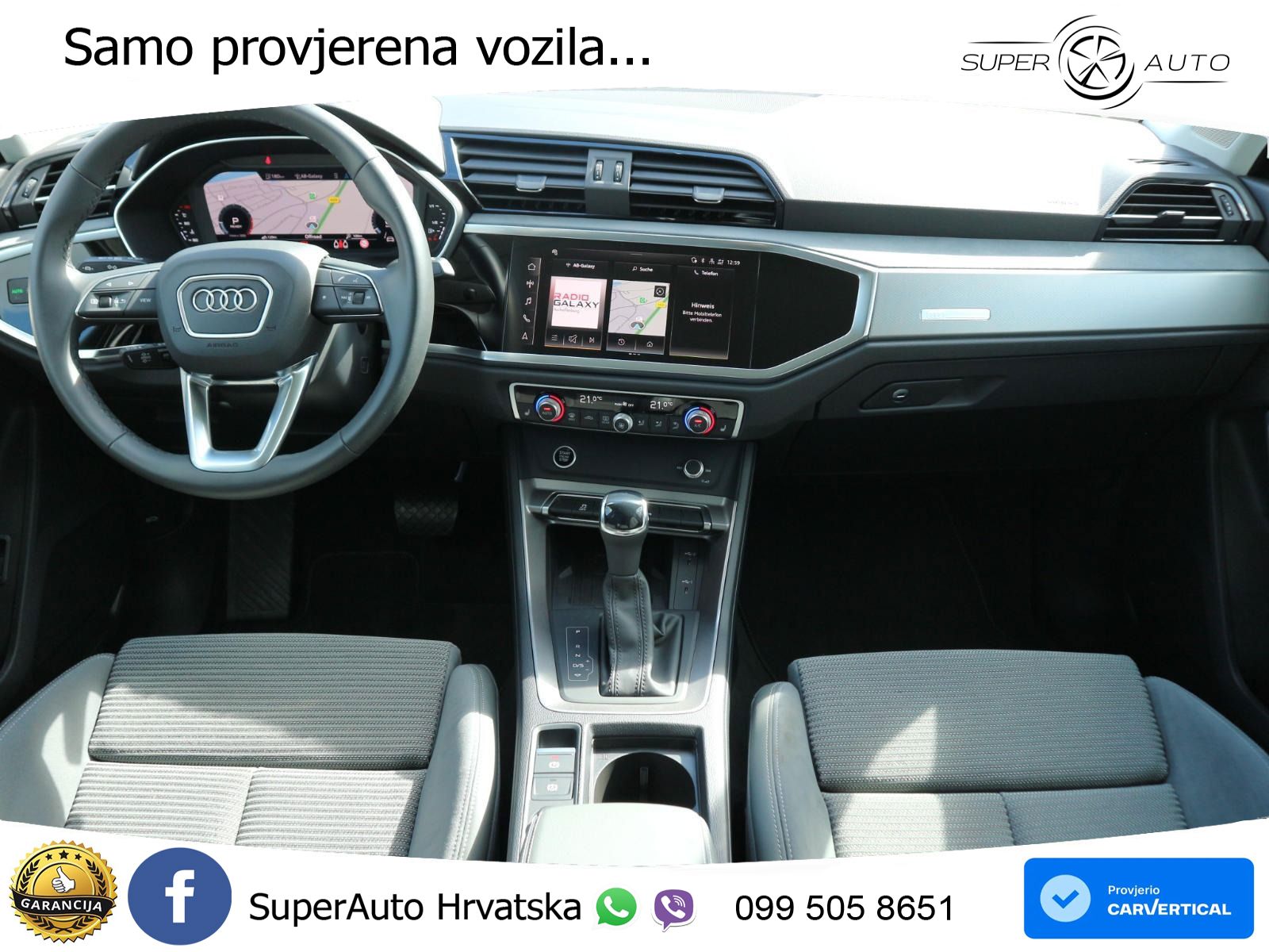 Audi Q3 35 TFSI (150 KS) S tronic advanced LED+GR SJED+ACC
