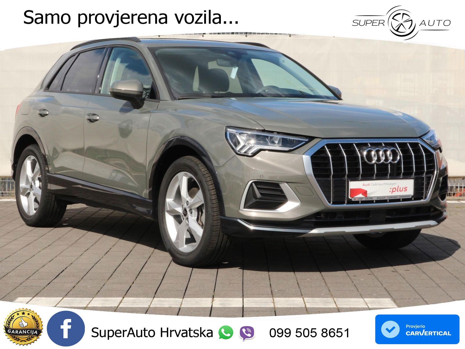 Audi Q3 35 TFSI (150 KS) S tronic advanced LED+GR SJED+ACC