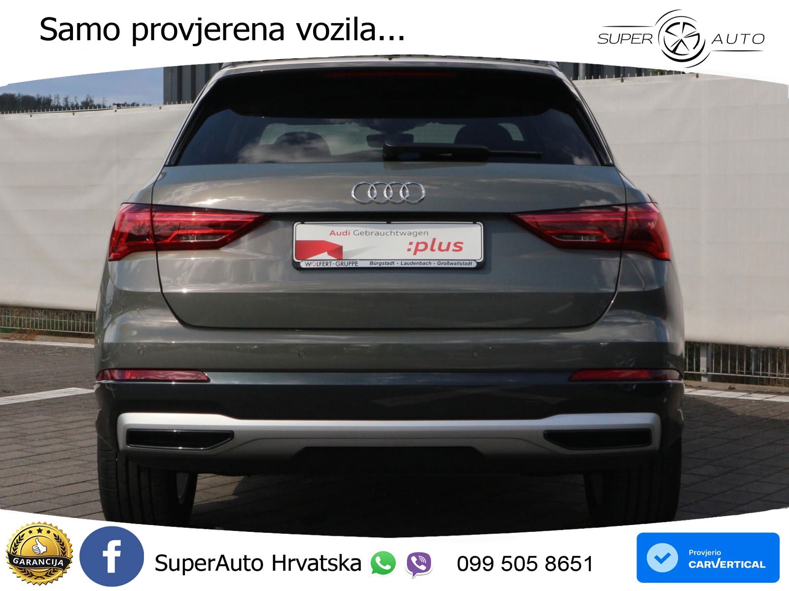 Audi Q3 35 TFSI (150 KS) S tronic advanced LED+GR SJED+ACC