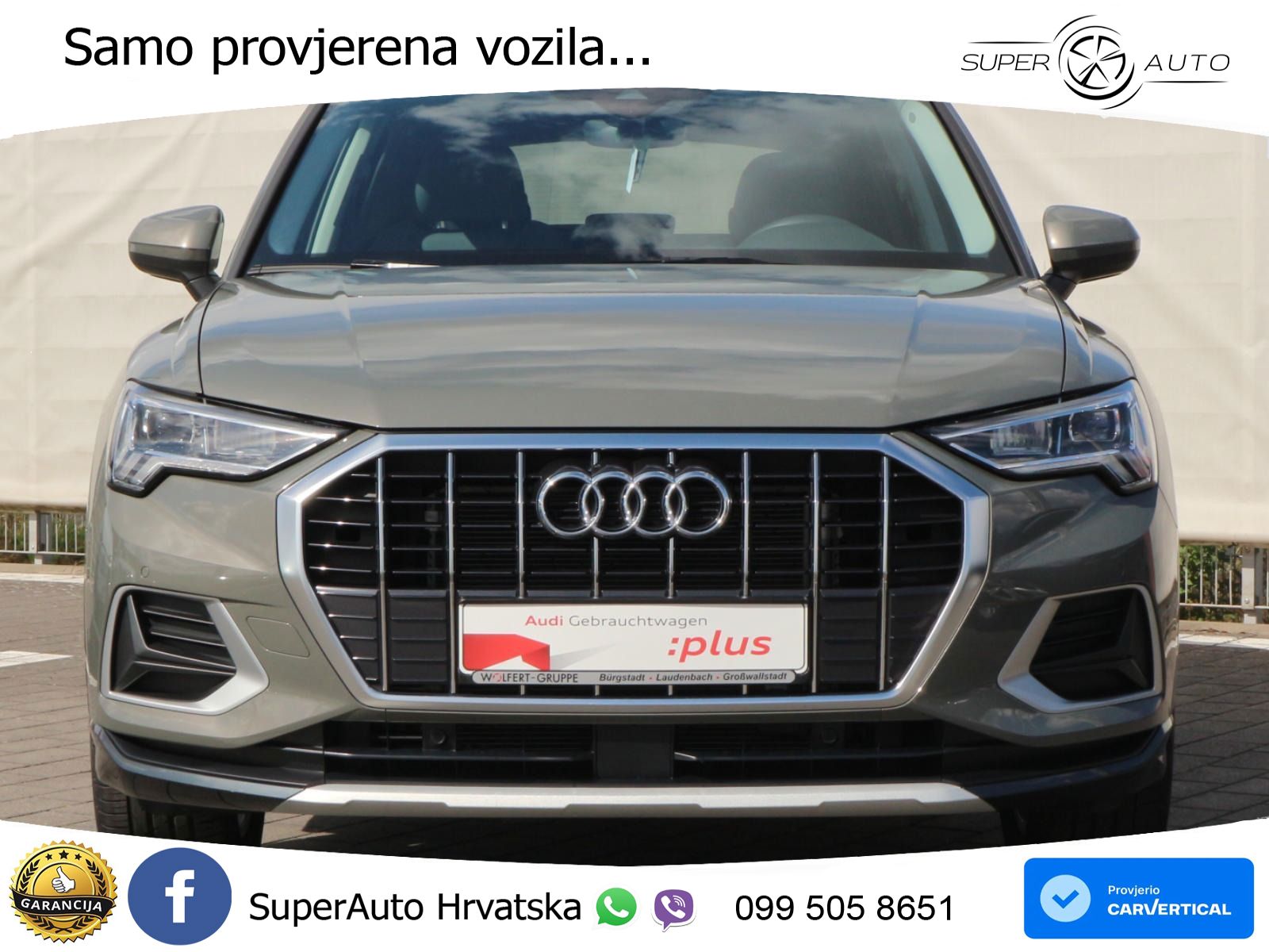 Audi Q3 35 TFSI (150 KS) S tronic advanced LED+GR SJED+ACC