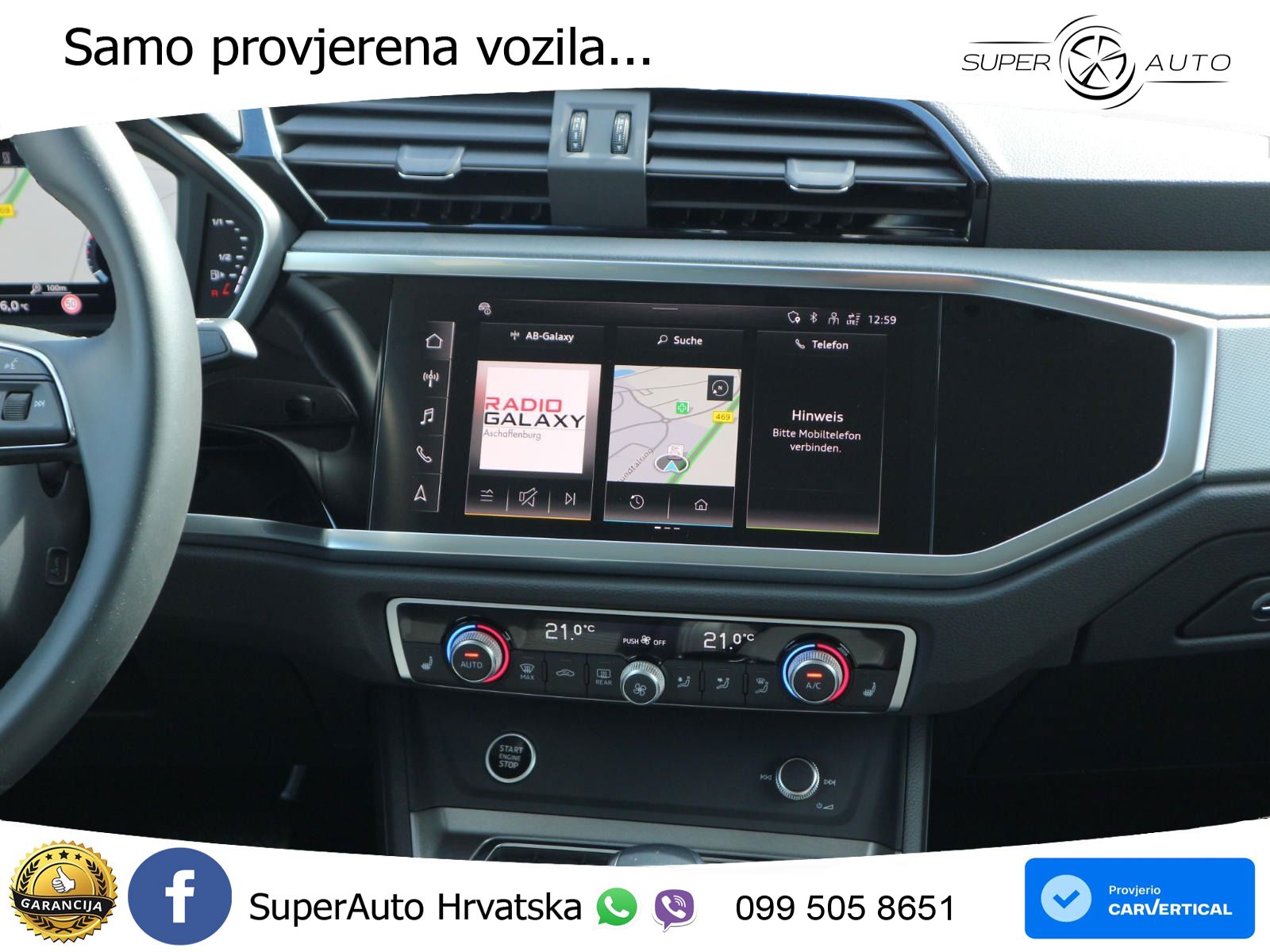 Audi Q3 35 TFSI (150 KS) S tronic advanced LED+GR SJED+ACC