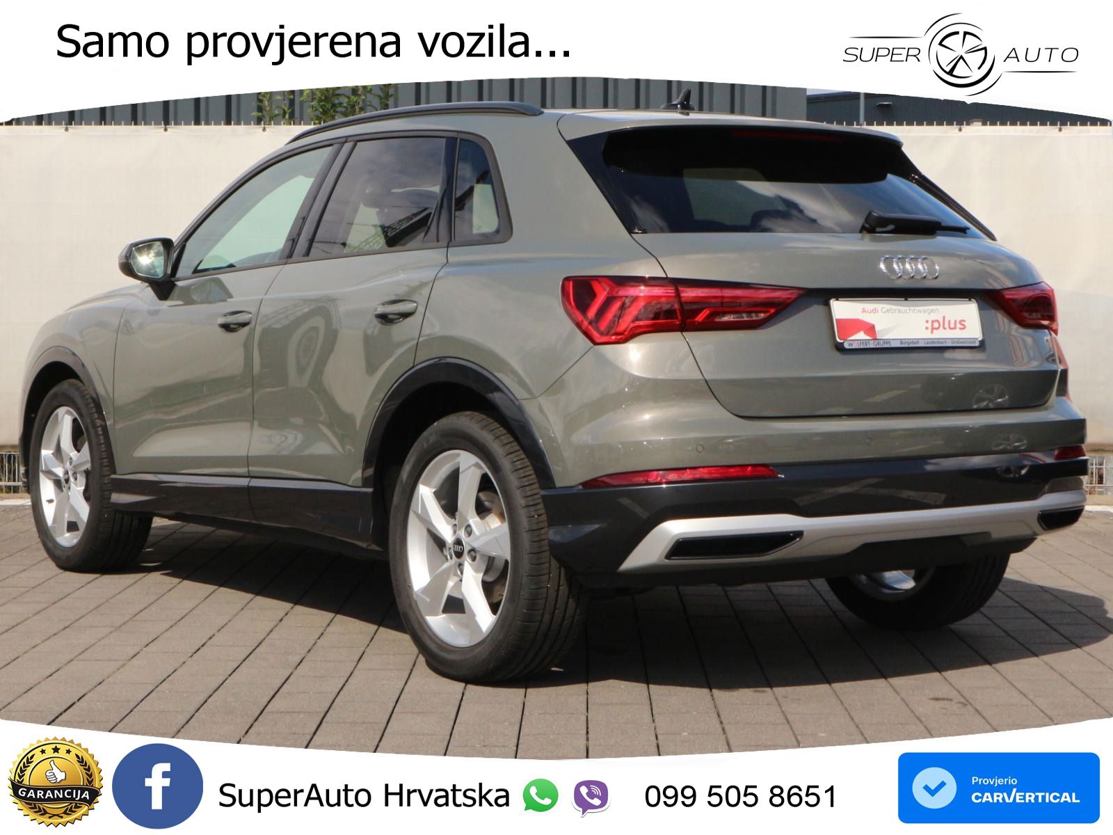 Audi Q3 35 TFSI (150 KS) S tronic advanced LED+GR SJED+ACC