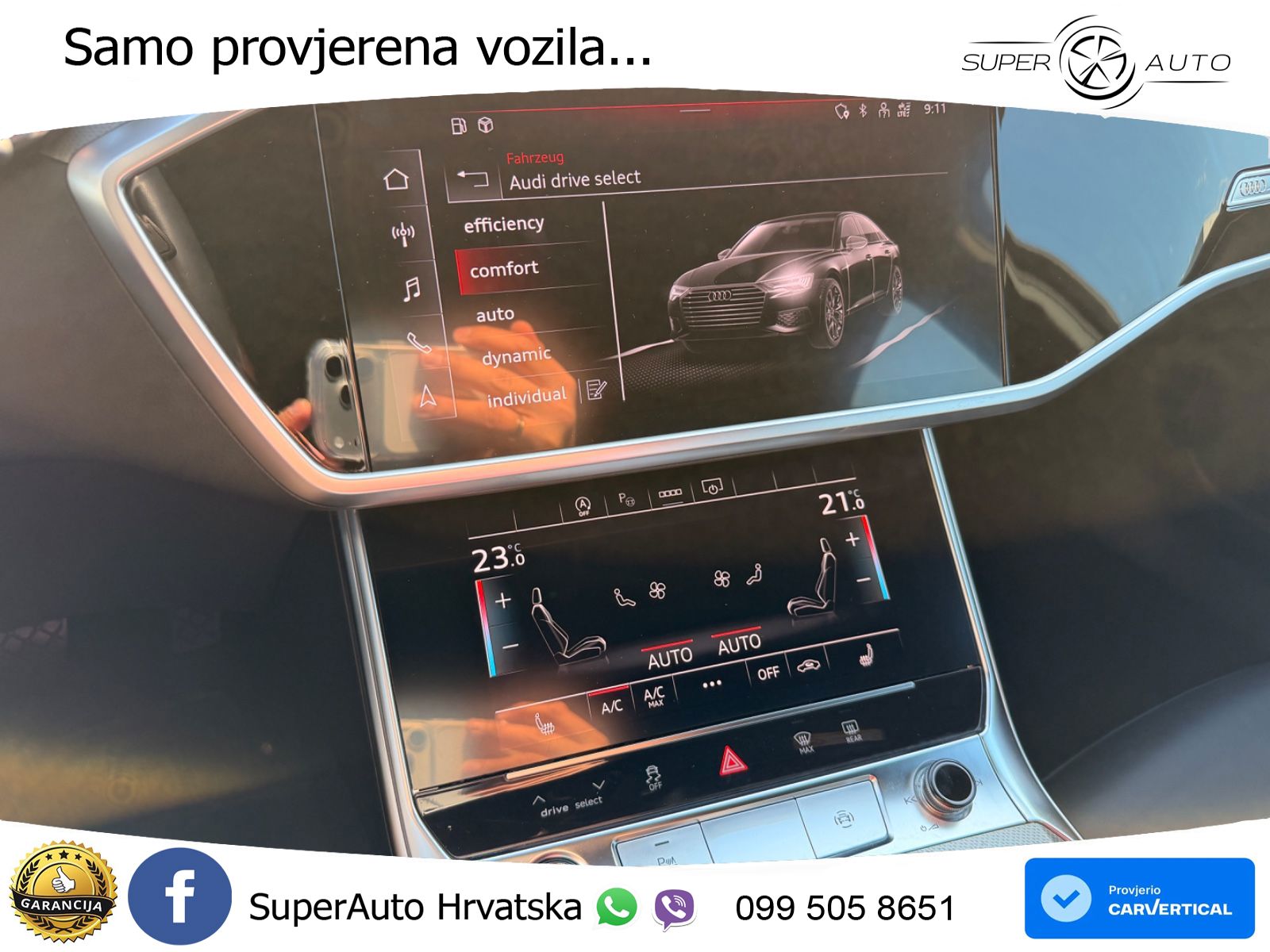 Audi A6 40 TDI (204 KS) S tronic LED+GR SJED+ACC
