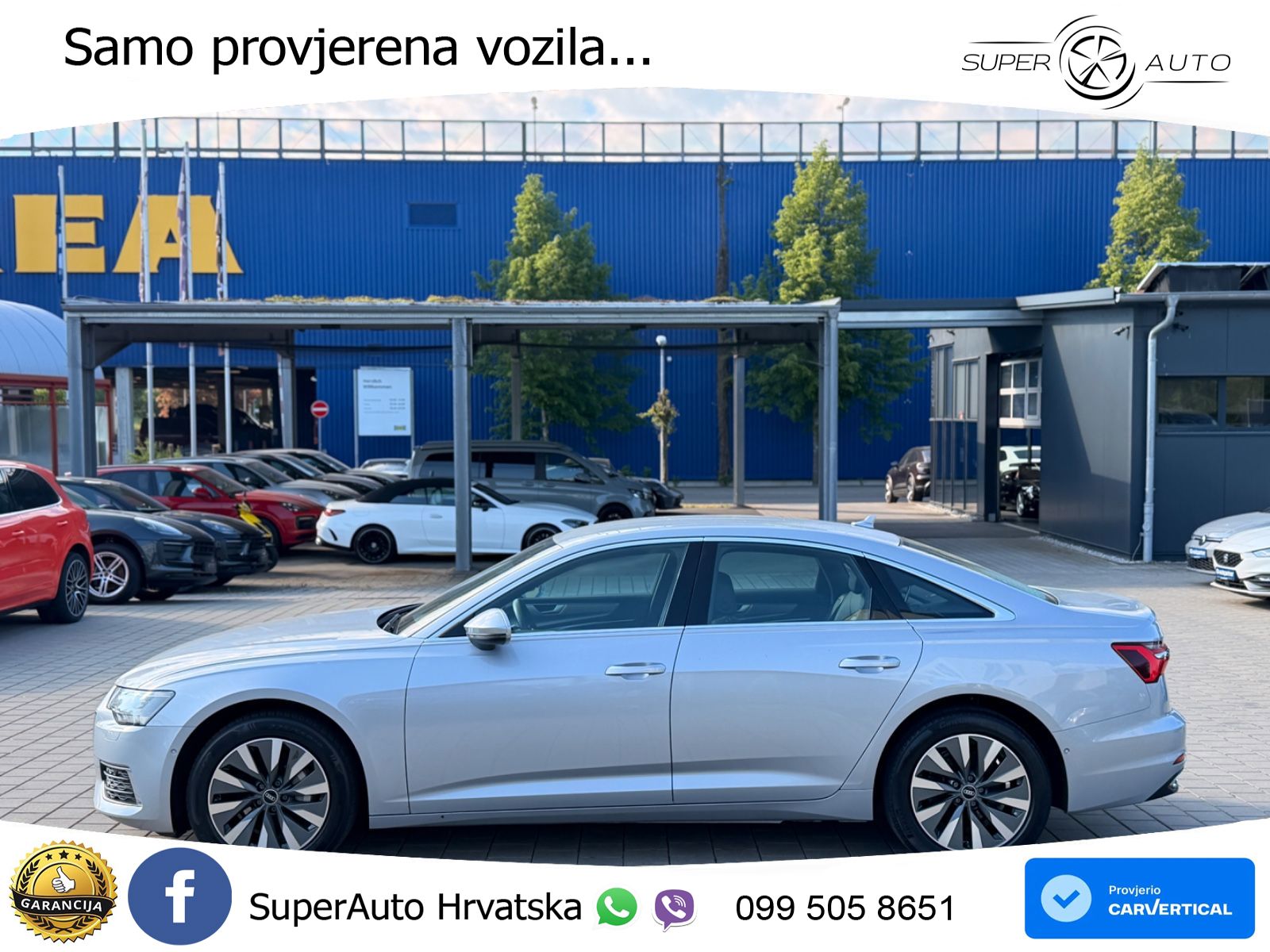 Audi A6 40 TDI (204 KS) S tronic LED+GR SJED+ACC