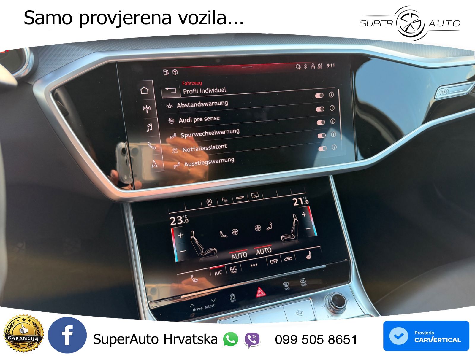 Audi A6 40 TDI (204 KS) S tronic LED+GR SJED+ACC