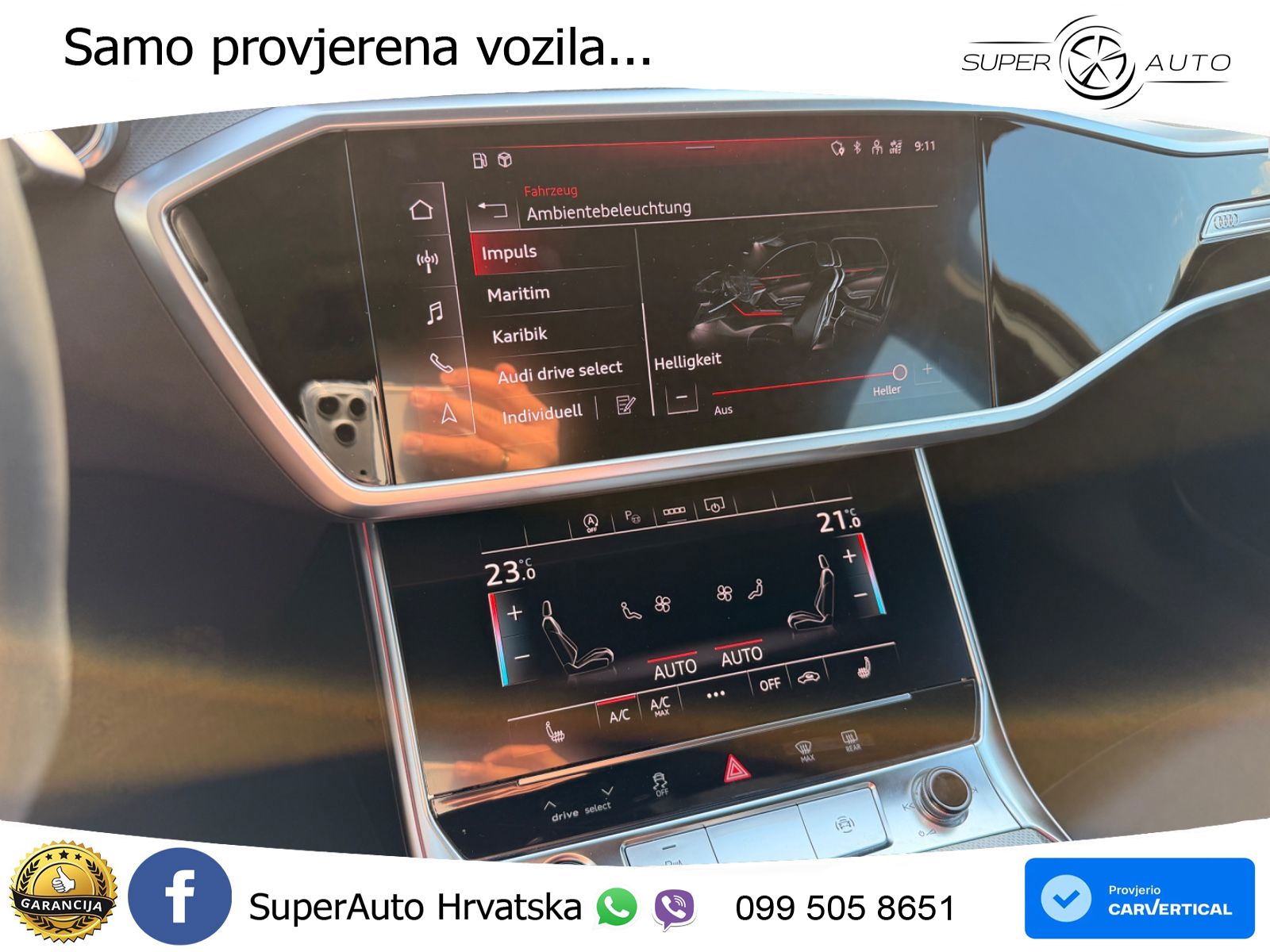 Audi A6 40 TDI (204 KS) S tronic LED+GR SJED+ACC