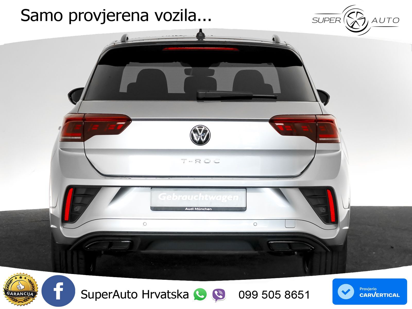 Volkswagen T-Roc I 1.5 TSI (150 KS) DSG LED+GR SJED+ACC