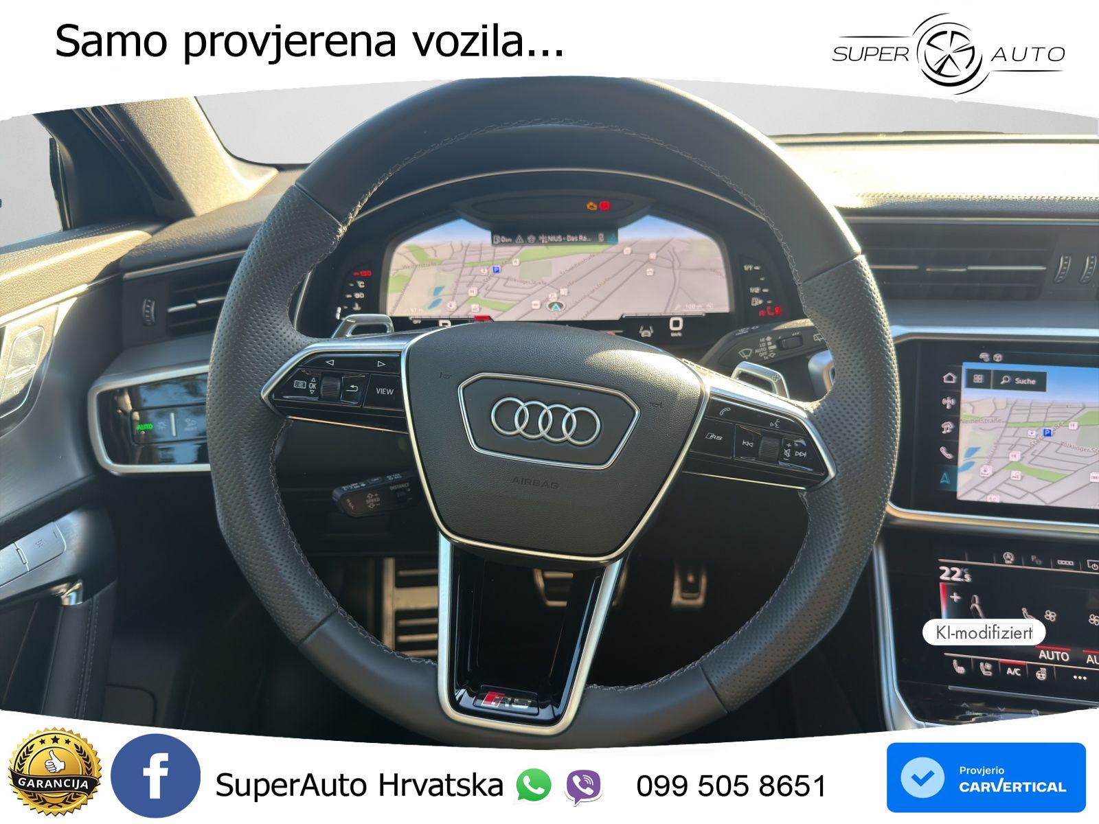 Audi RS6 Avant 4.0 TFSI V8 (600 KS) quattro Tiptronic MATRIX+GR SJED+KAM