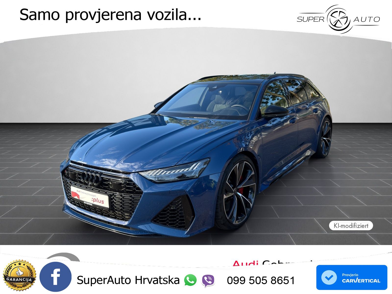 Audi RS6 Avant 4.0 TFSI V8 (600 KS) quattro Tiptronic MATRIX+GR SJED+KAM