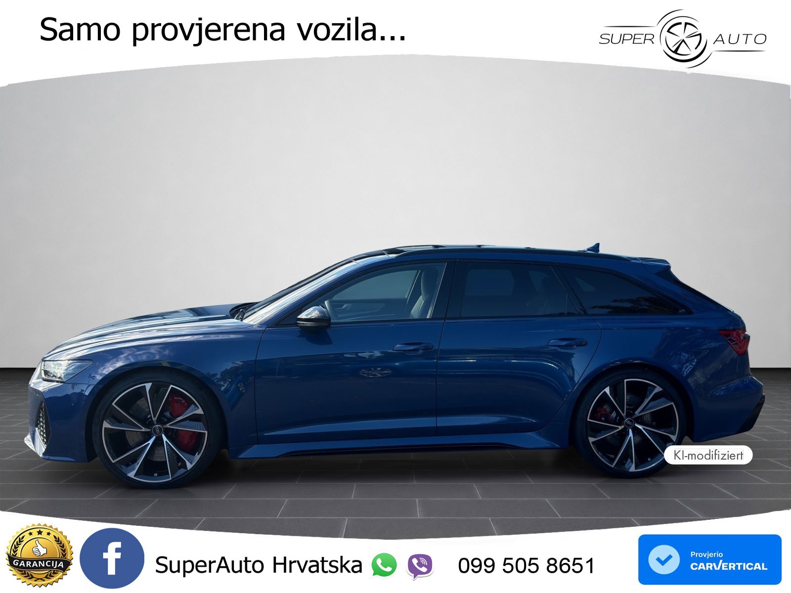 Audi RS6 Avant 4.0 TFSI V8 (600 KS) quattro Tiptronic MATRIX+GR SJED+KAM