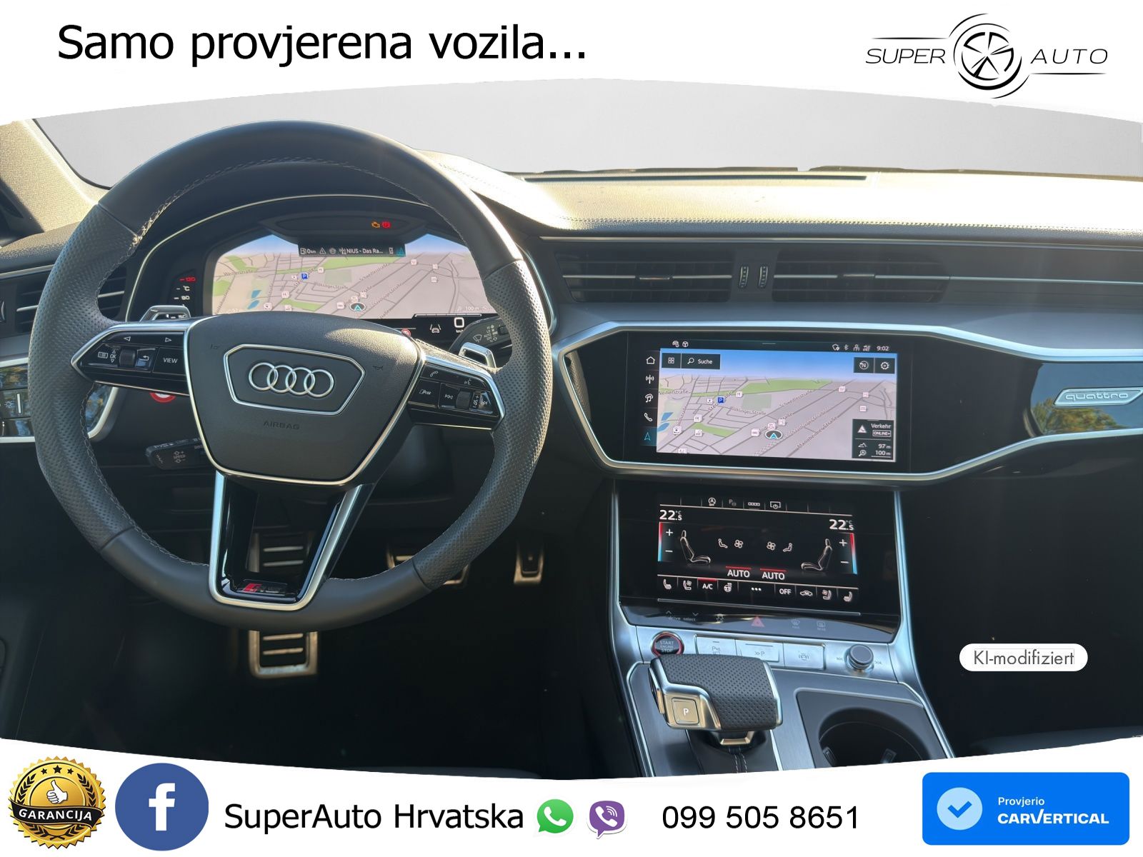 Audi RS6 Avant 4.0 TFSI V8 (600 KS) quattro Tiptronic MATRIX+GR SJED+KAM