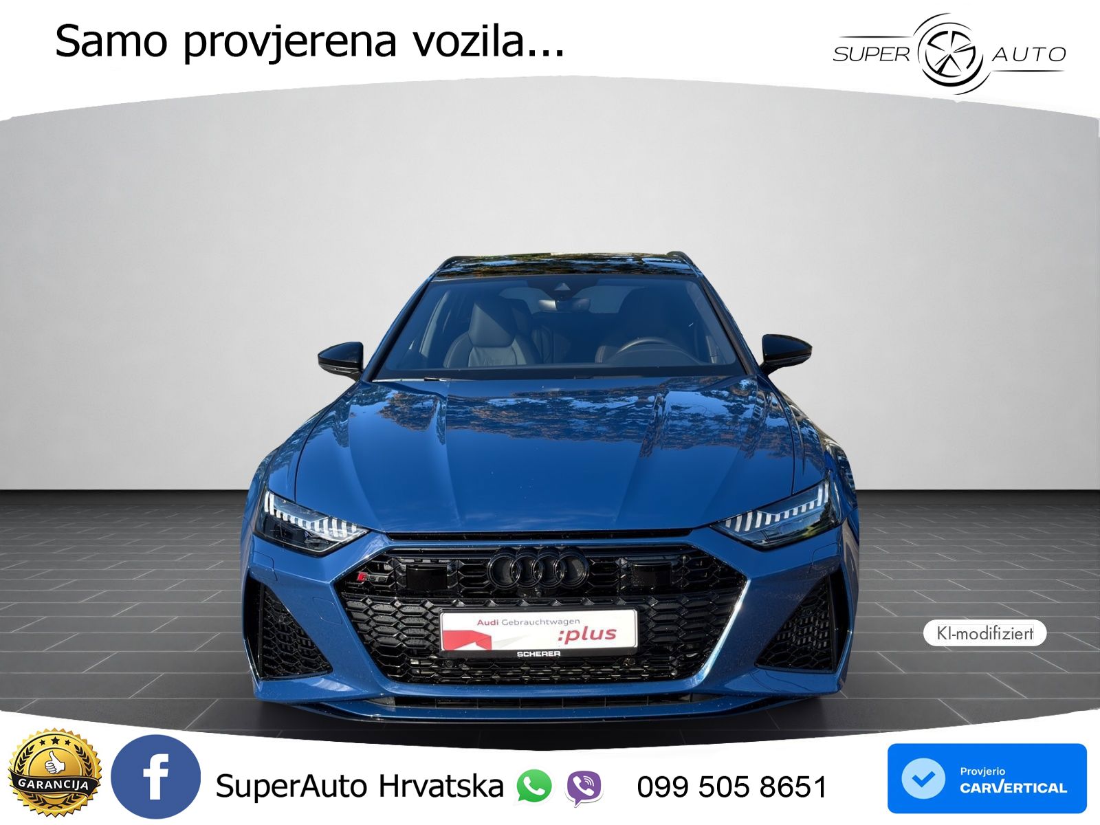 Audi RS6 Avant 4.0 TFSI V8 (600 KS) quattro Tiptronic MATRIX+GR SJED+KAM