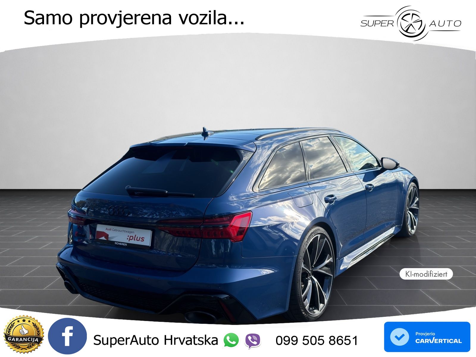 Audi RS6 Avant 4.0 TFSI V8 (600 KS) quattro Tiptronic MATRIX+GR SJED+KAM