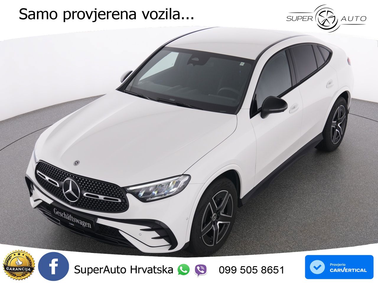 Mercedes GLC Coupe 200d (163 KS) 4MATIC 9G-TRONIC AMG LED+GR SJED+ACC