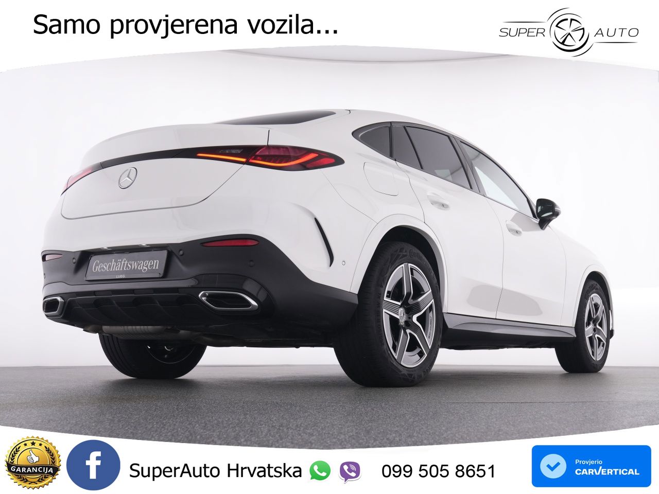 Mercedes GLC Coupe 200d (163 KS) 4MATIC 9G-TRONIC AMG LED+GR SJED+ACC