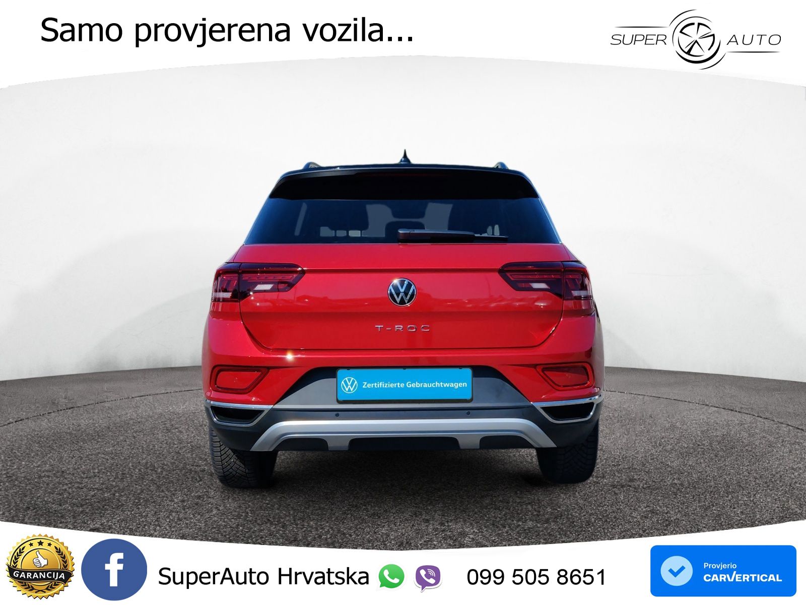 Volkswagen T-Roc I 1.5 TSI (150 KS) DSG LED+GR SJED+ACC
