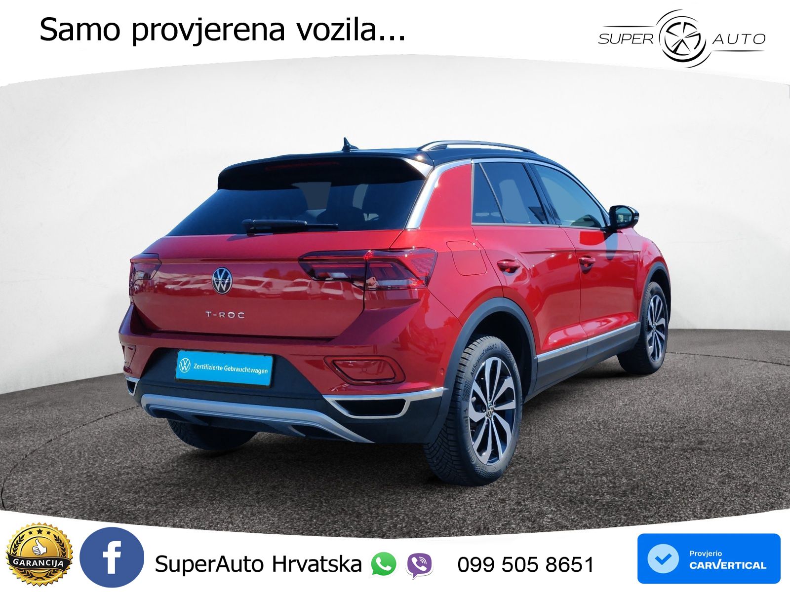 Volkswagen T-Roc I 1.5 TSI (150 KS) DSG LED+GR SJED+ACC