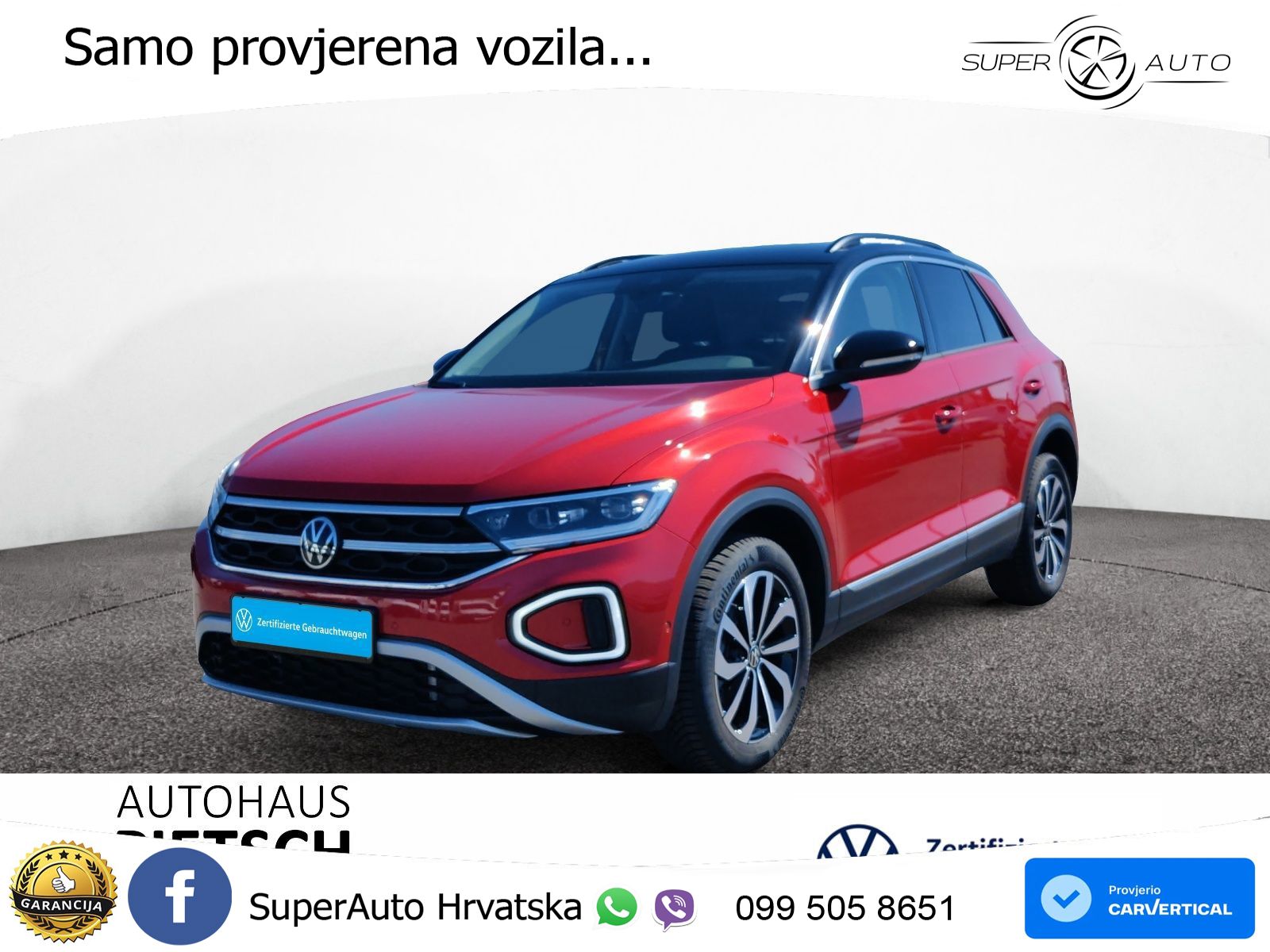 Volkswagen T-Roc I 1.5 TSI (150 KS) DSG LED+GR SJED+ACC