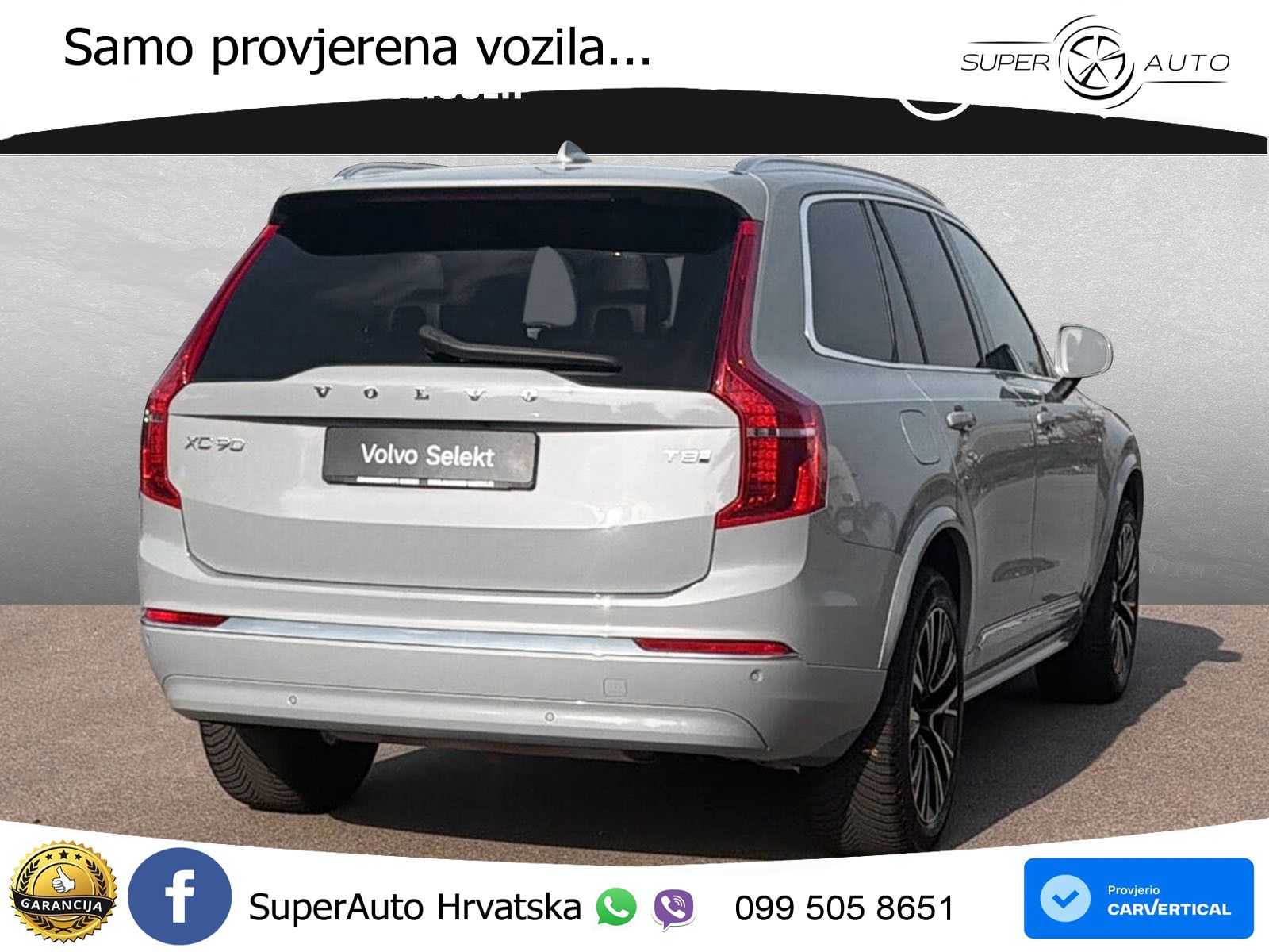 Volvo XC90 2.0 T8 AWD Automatic LED+GR SJED+ACC