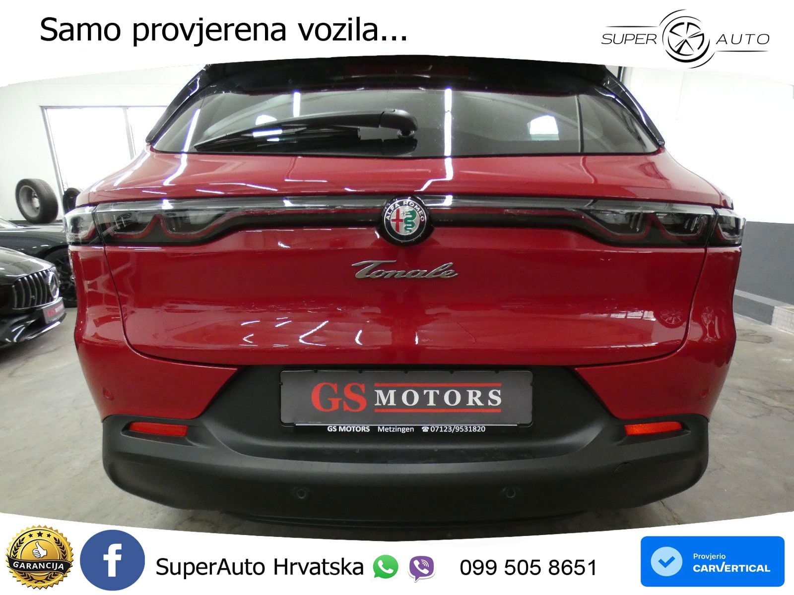 Alfa Romeo Tonale 1.6 VGT-D (130 KS) TCT LED+GR SJED+ACC