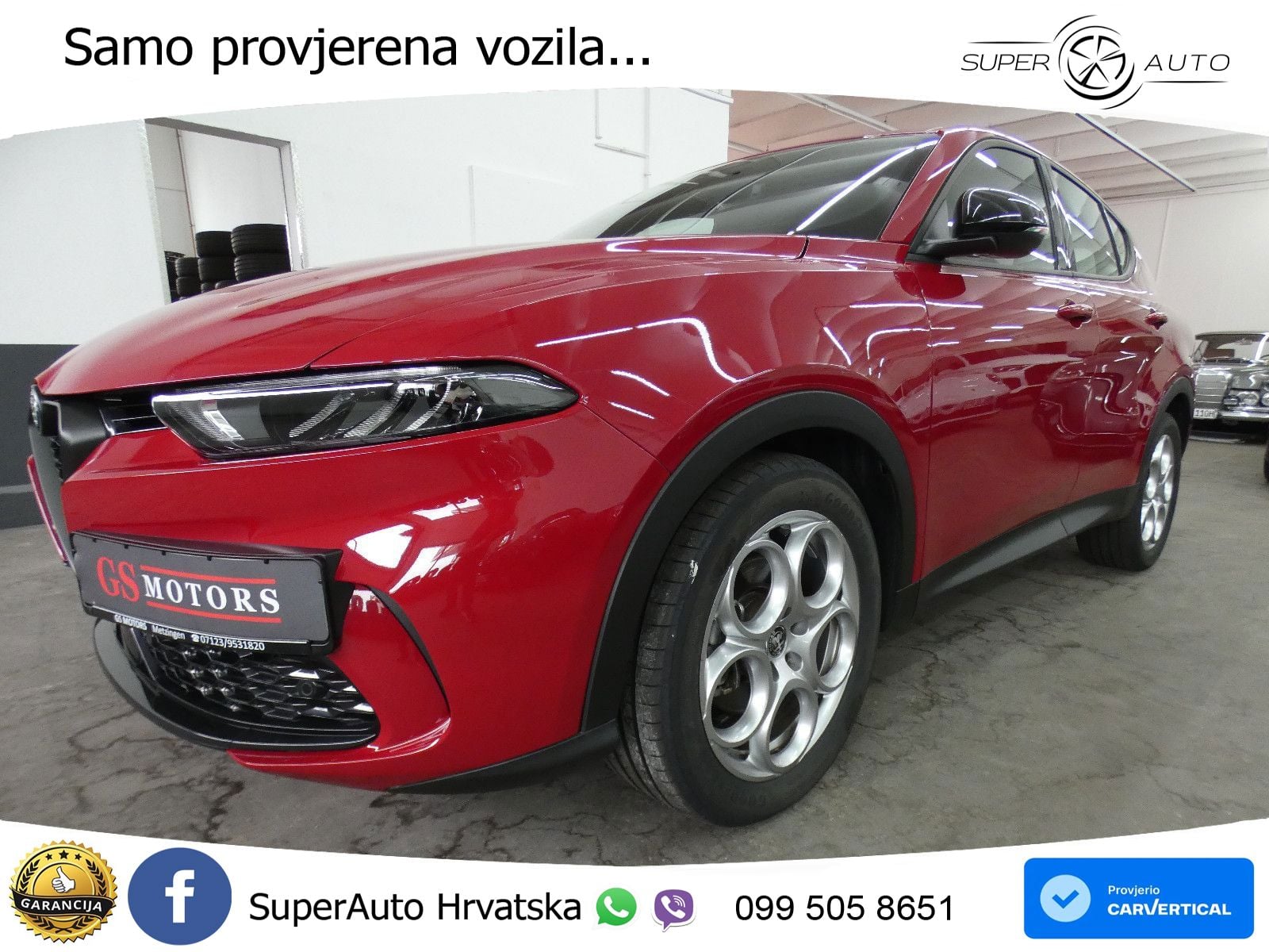 Alfa Romeo Tonale 1.6 VGT-D (130 KS) TCT LED+GR SJED+ACC