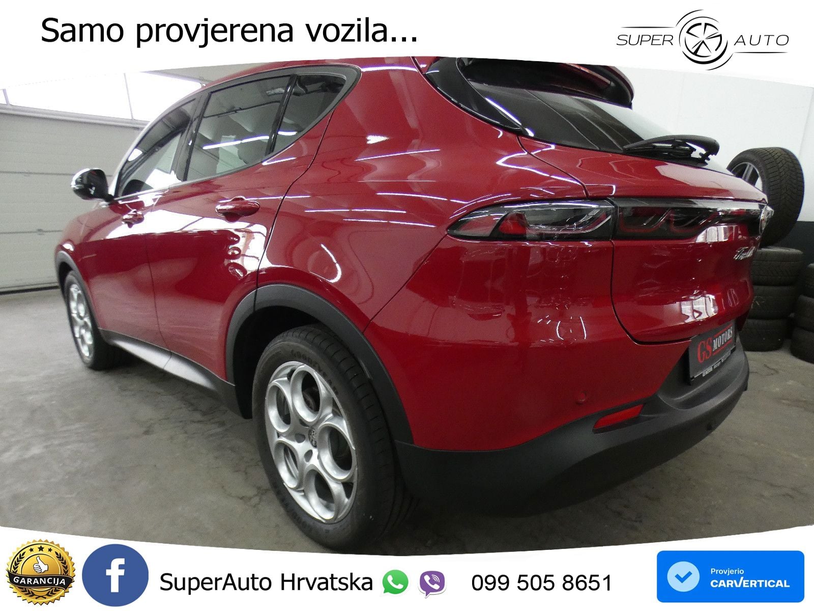 Alfa Romeo Tonale 1.6 VGT-D (130 KS) TCT LED+GR SJED+ACC