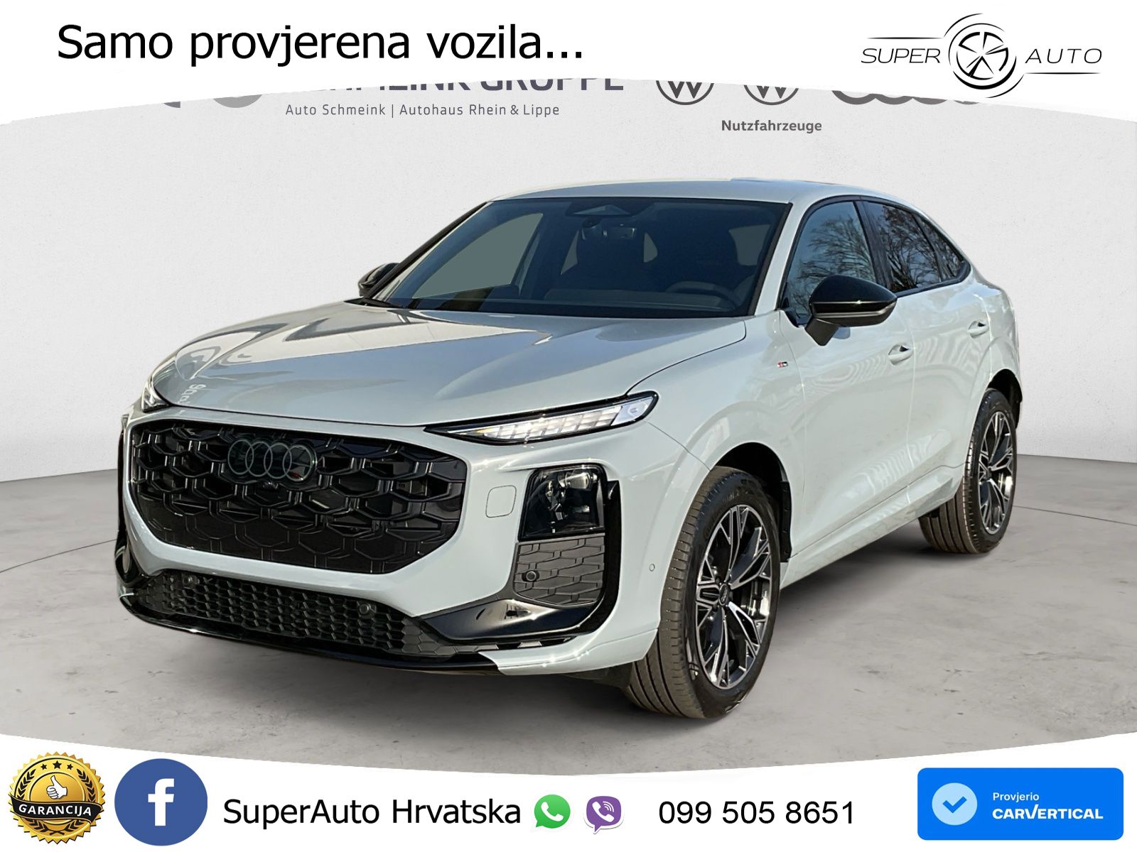 Audi Q3 Sportback 2.0 TDI (150 KS) S tronic S line LED+GR SJED+ACC