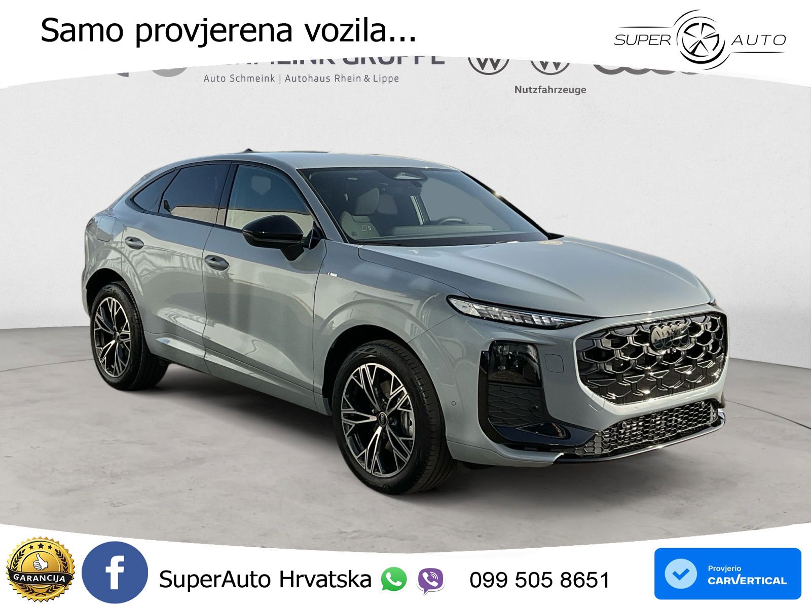 Audi Q3 Sportback 2.0 TDI (150 KS) S tronic S line LED+GR SJED+ACC