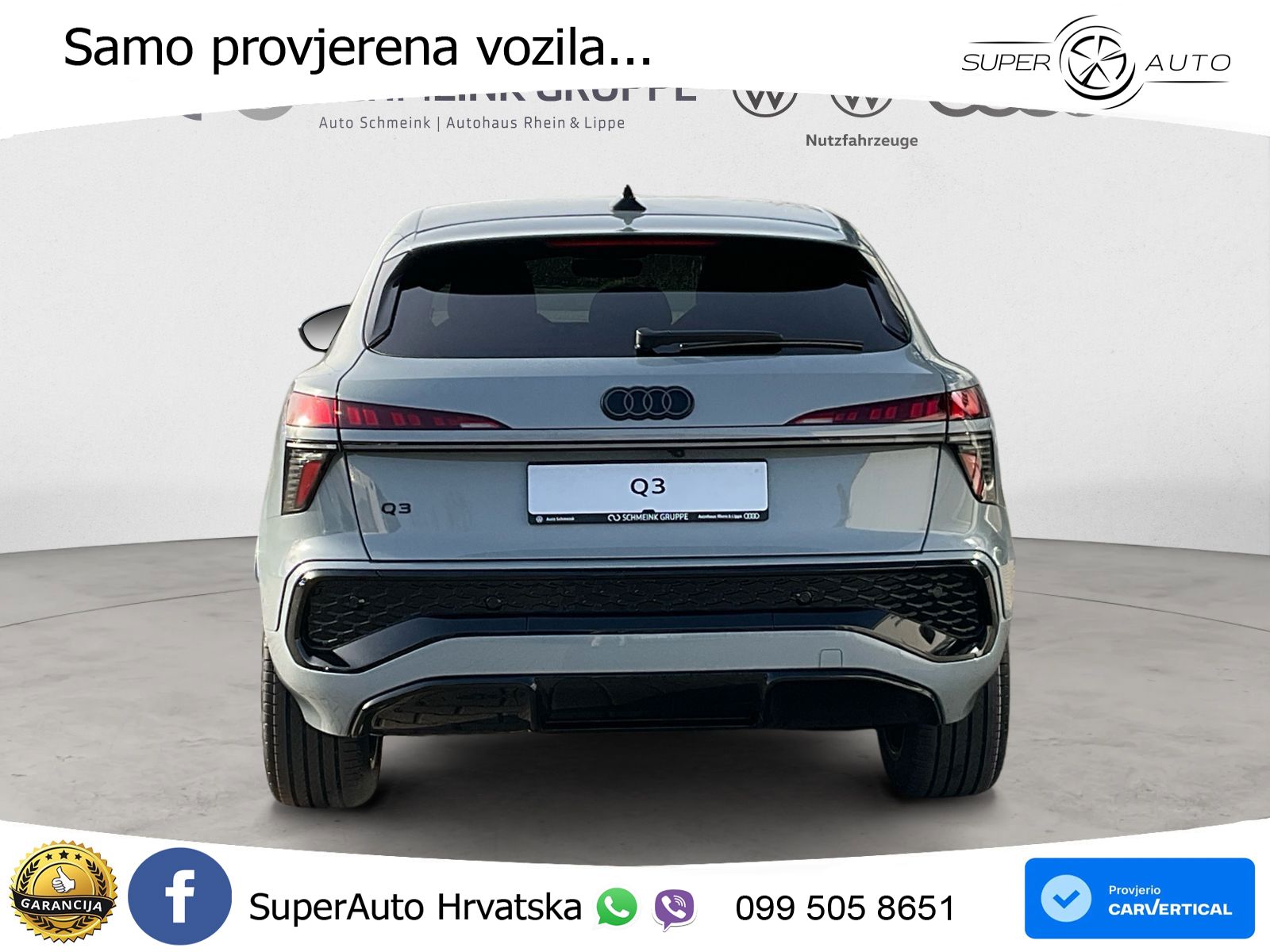 Audi Q3 Sportback 2.0 TDI (150 KS) S tronic S line LED+GR SJED+ACC